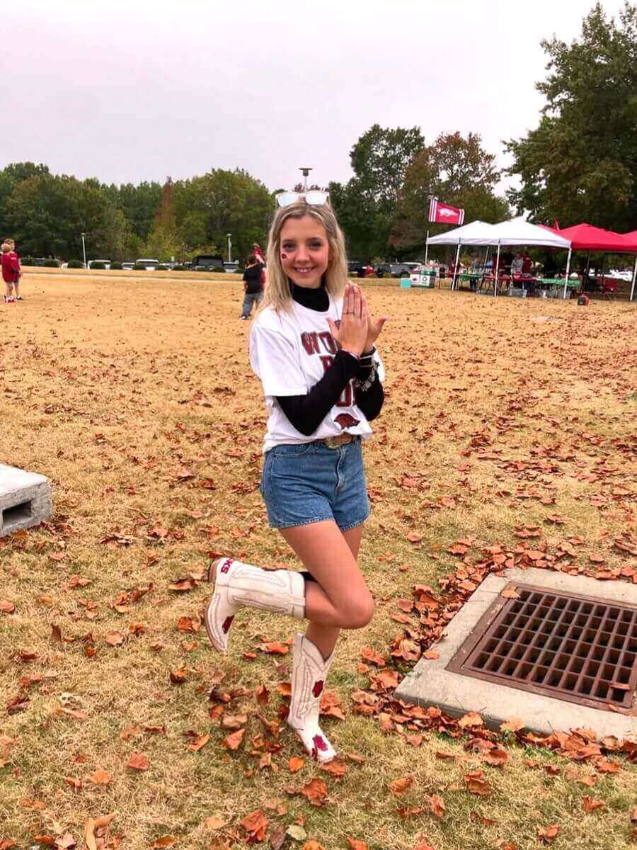 University of Arkansas Naomi Cowgirl Boots