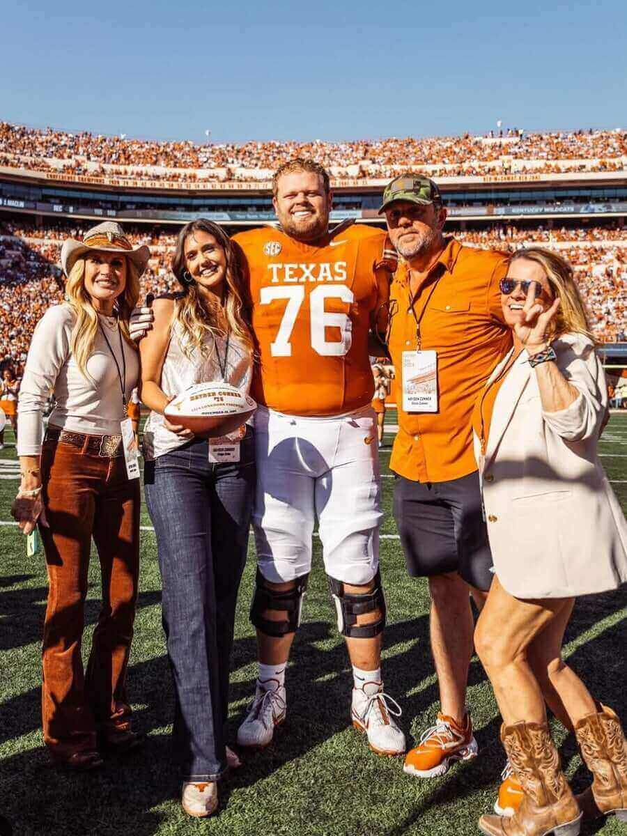 Women's University of Texas Bone Cowgirl Boots Naomi by Vaccari University