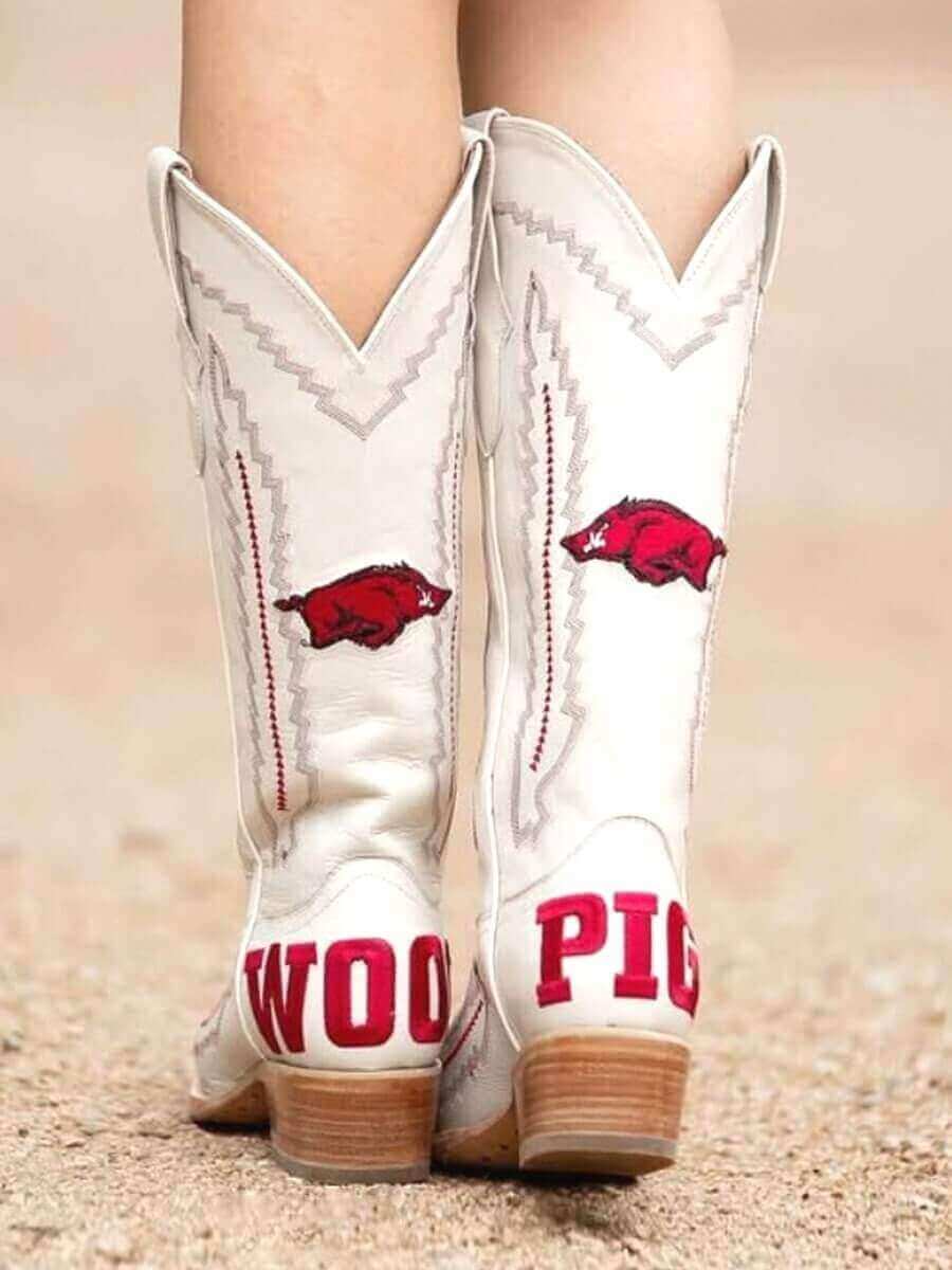 University of Arkansas Naomi Cowgirl Boots