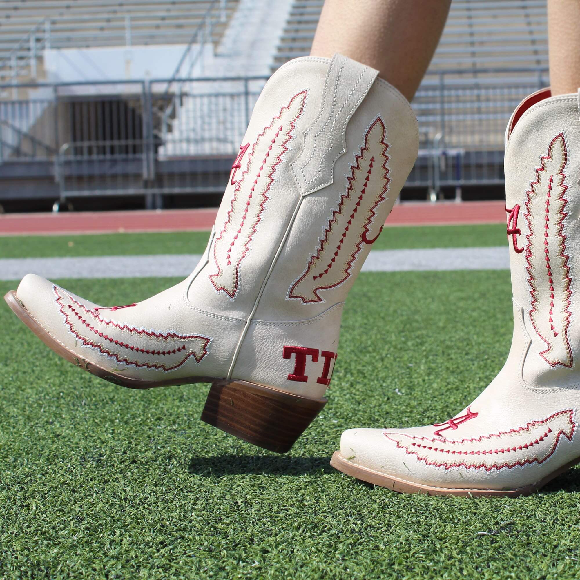 University of Alabama Mimi Short Bone Boot By V By Vaccari