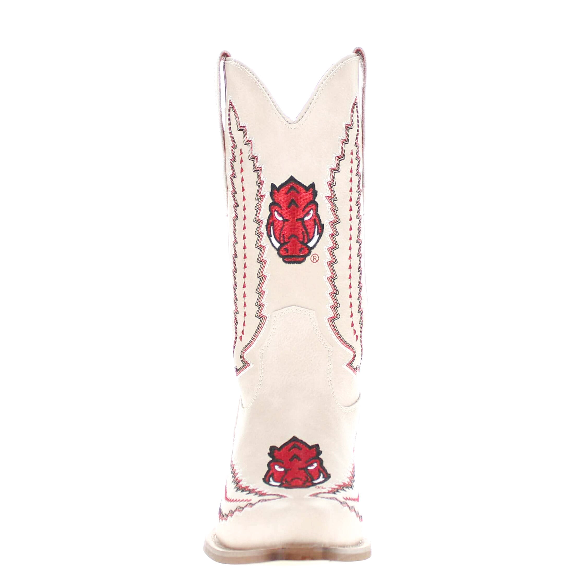 University of Arkansas Mimi Short Bone Boot By V By Vaccari