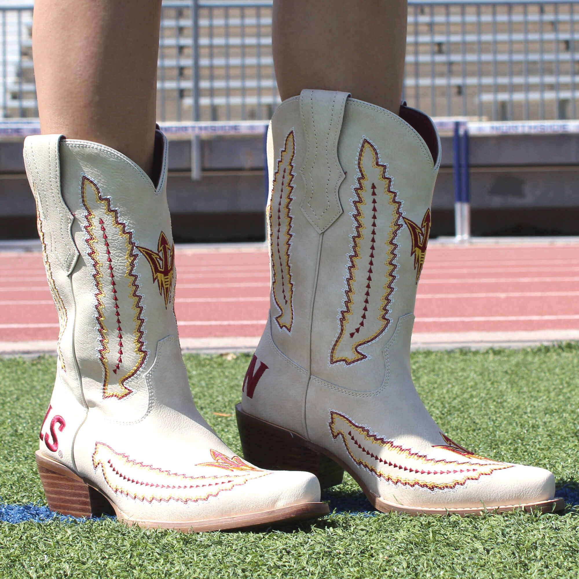 Arizona State University Mimi Short Bone Boot By V By Vaccari