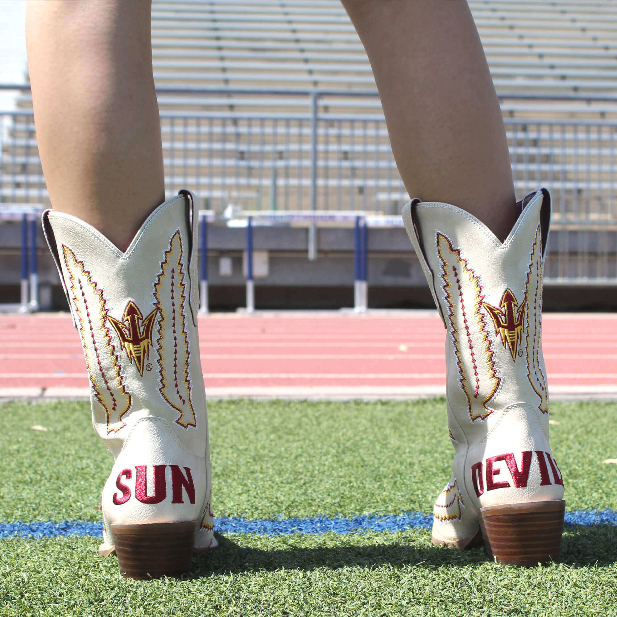 Arizona State University Mimi Short Bone Boot By V By Vaccari