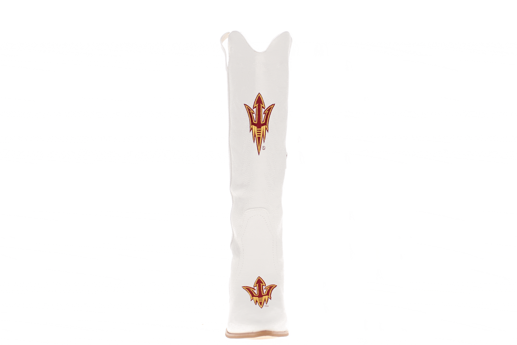 Arizona State University Blair Tall White Boot By V By Vaccari