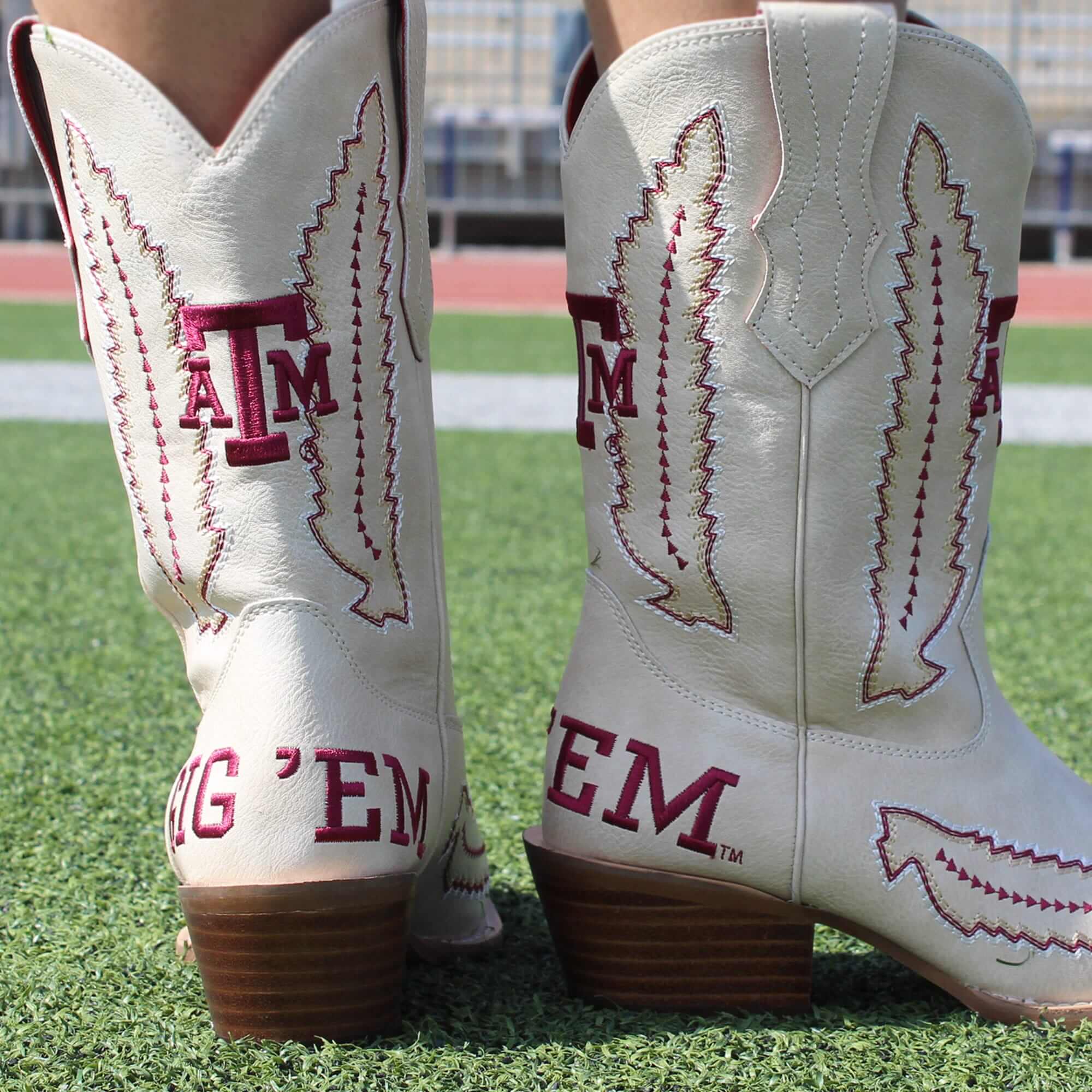 Texas A&M University Mimi Short Bone Boot By V By Vaccari