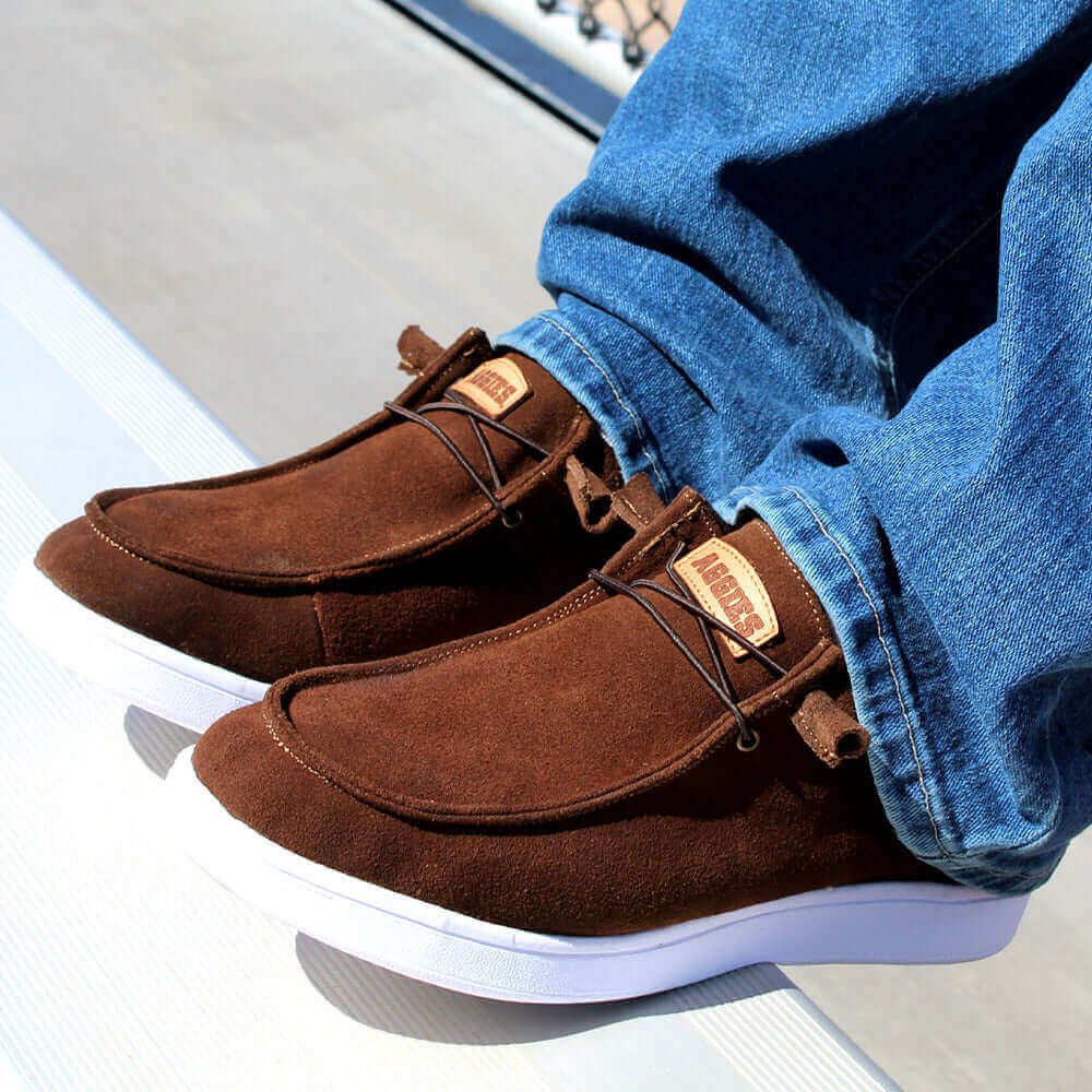 Men's Texas A&M Brown Leather Shoes Myles by Vaccari University