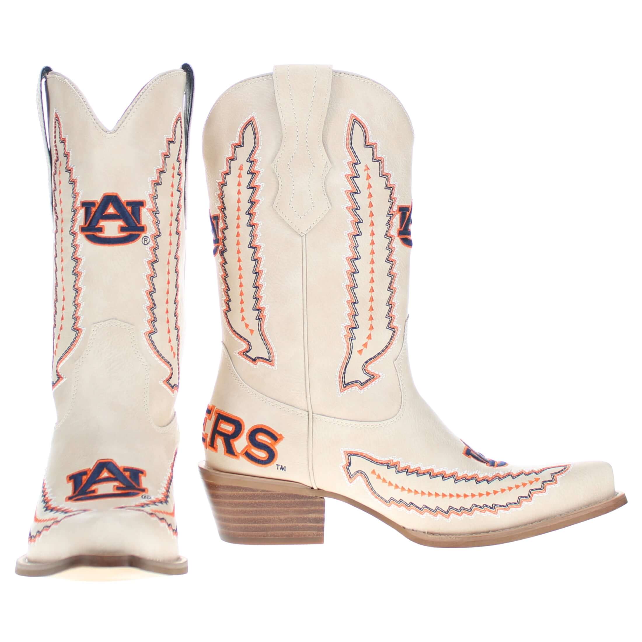 Auburn University Mimi Short Bone Boot By V By Vaccari