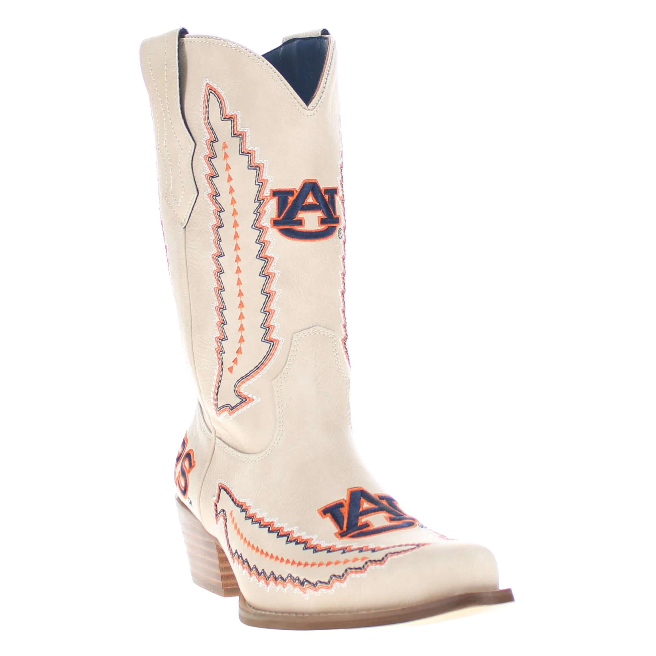 Auburn University Mimi Short Bone Boot By V By Vaccari