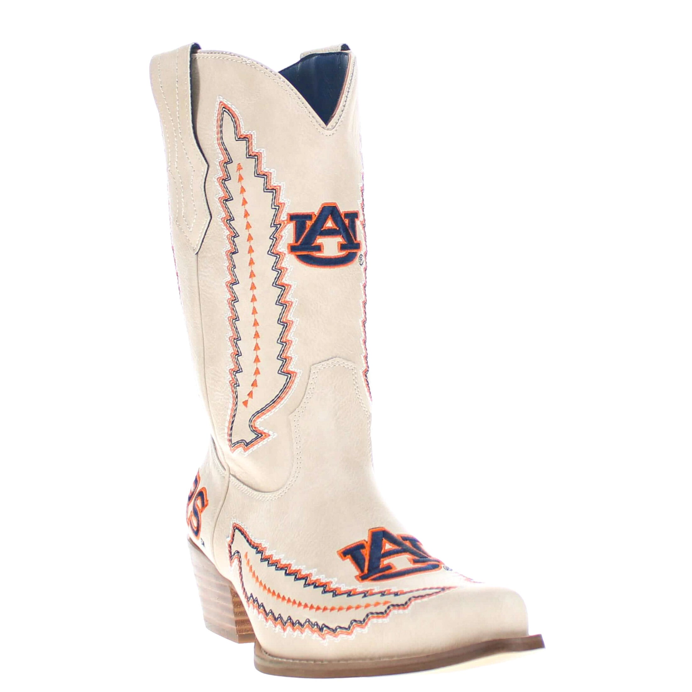 Auburn University Mimi Short Bone Boot By V By Vaccari