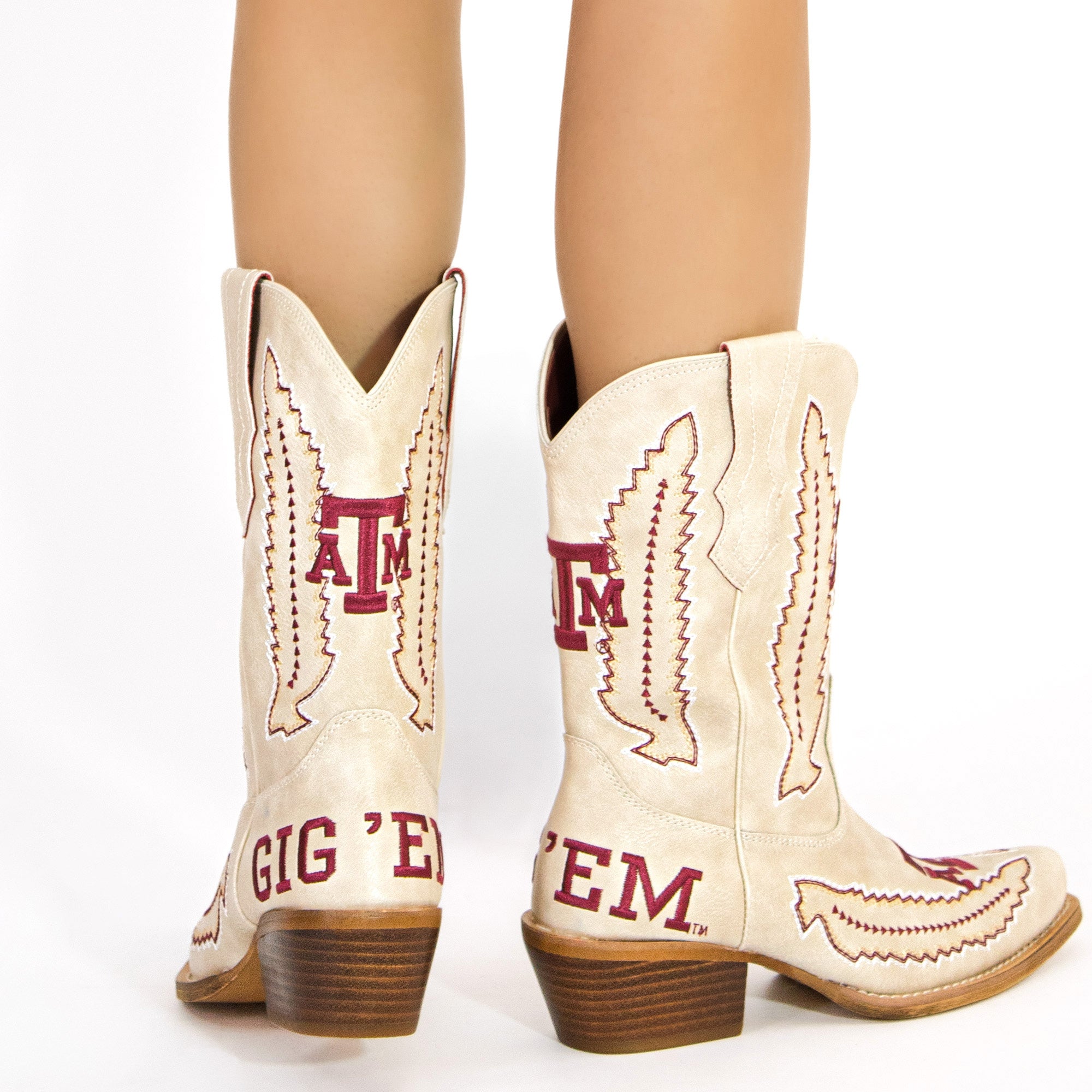 Texas A&M University Mimi Short Bone Boot By V By Vaccari