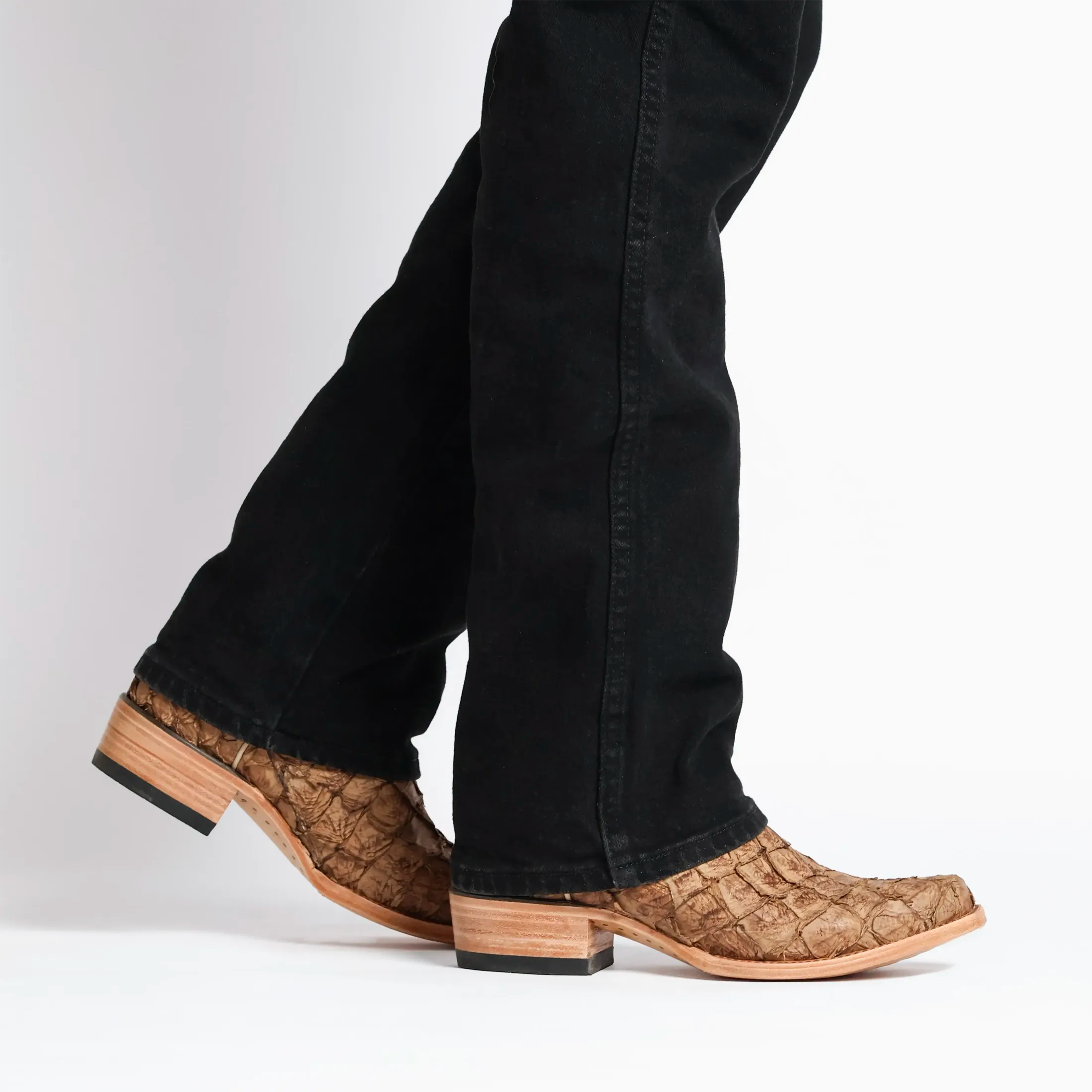 Men's Orix Pirarucu Fish Banks JW Toe by Vaccari