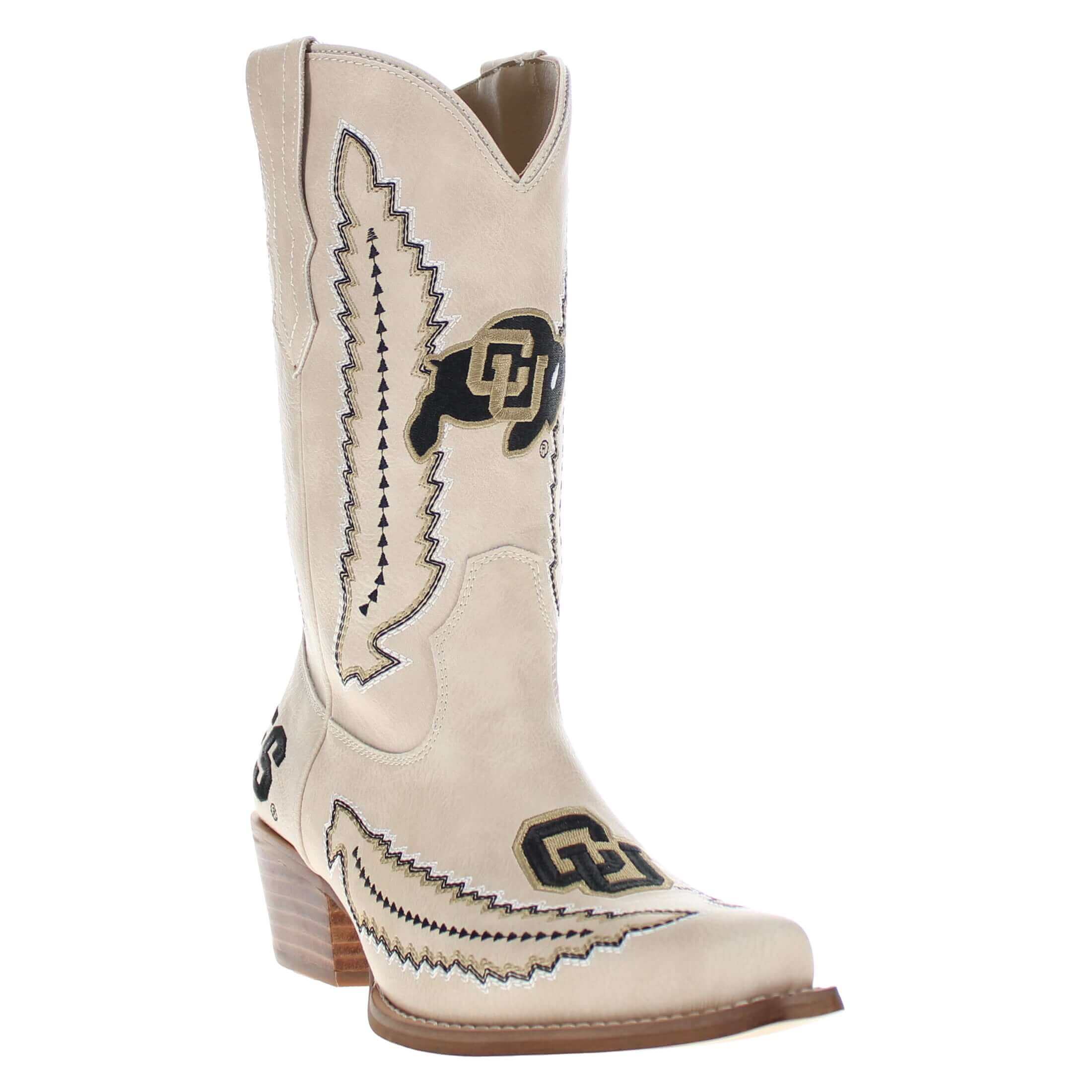 University of Colorado Mimi Short Bone Boot By V By Vaccari