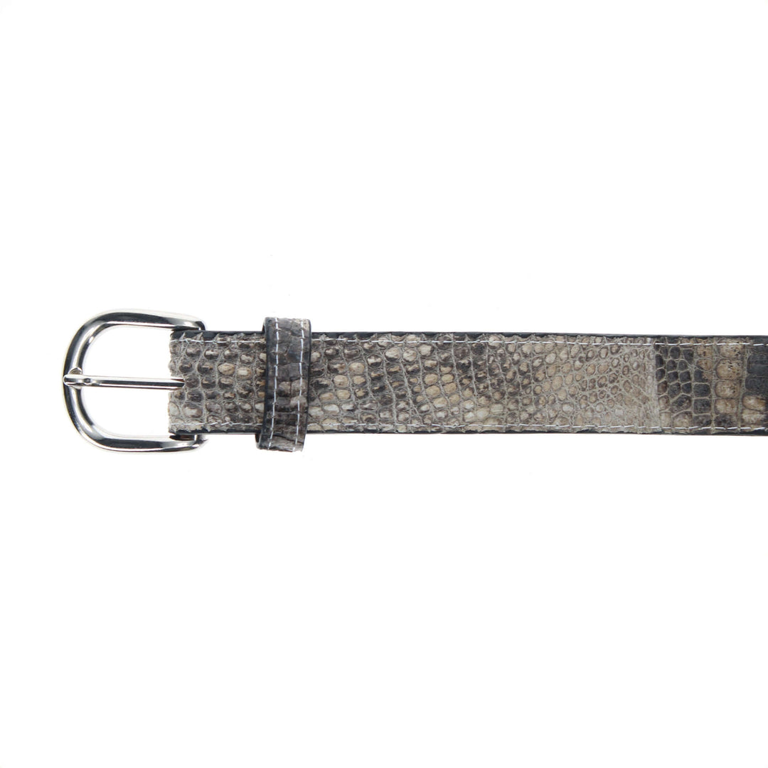 Men's Natural American Alligator Belt by Vaccari