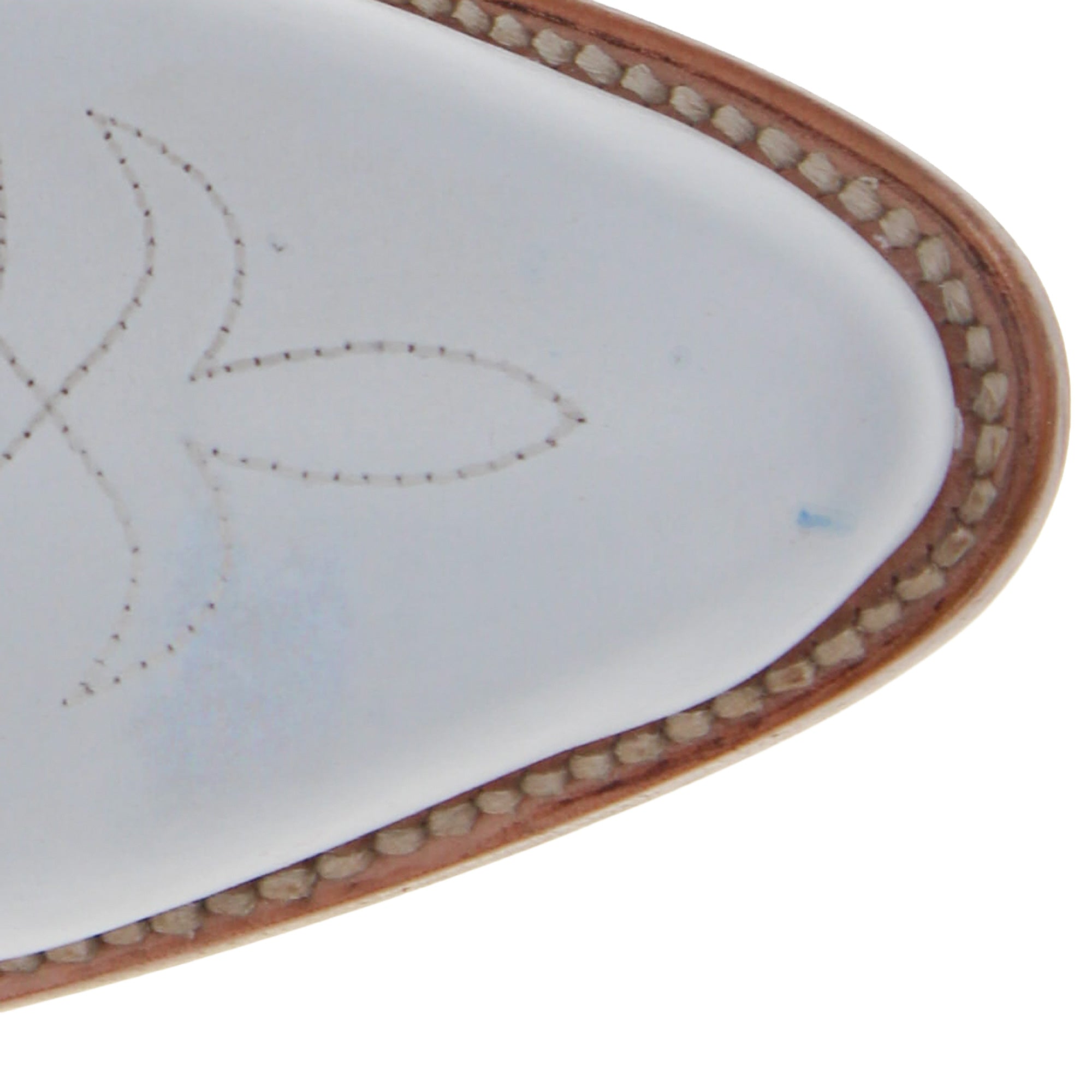 Women's White Cowgirl Boot Leighton FD Less Than Perfect