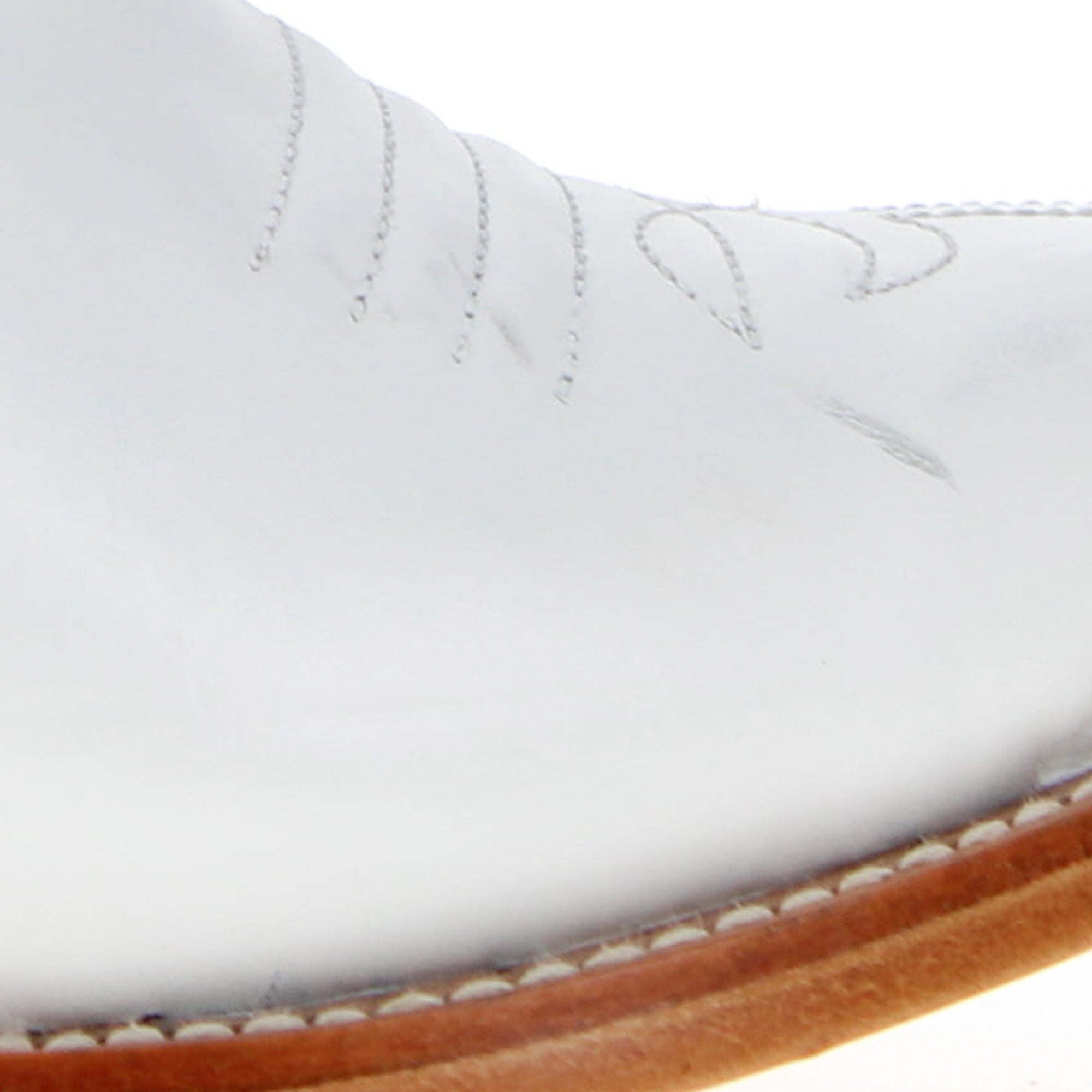 Women's White Cowgirl Boot Leighton FD Less Than Perfect