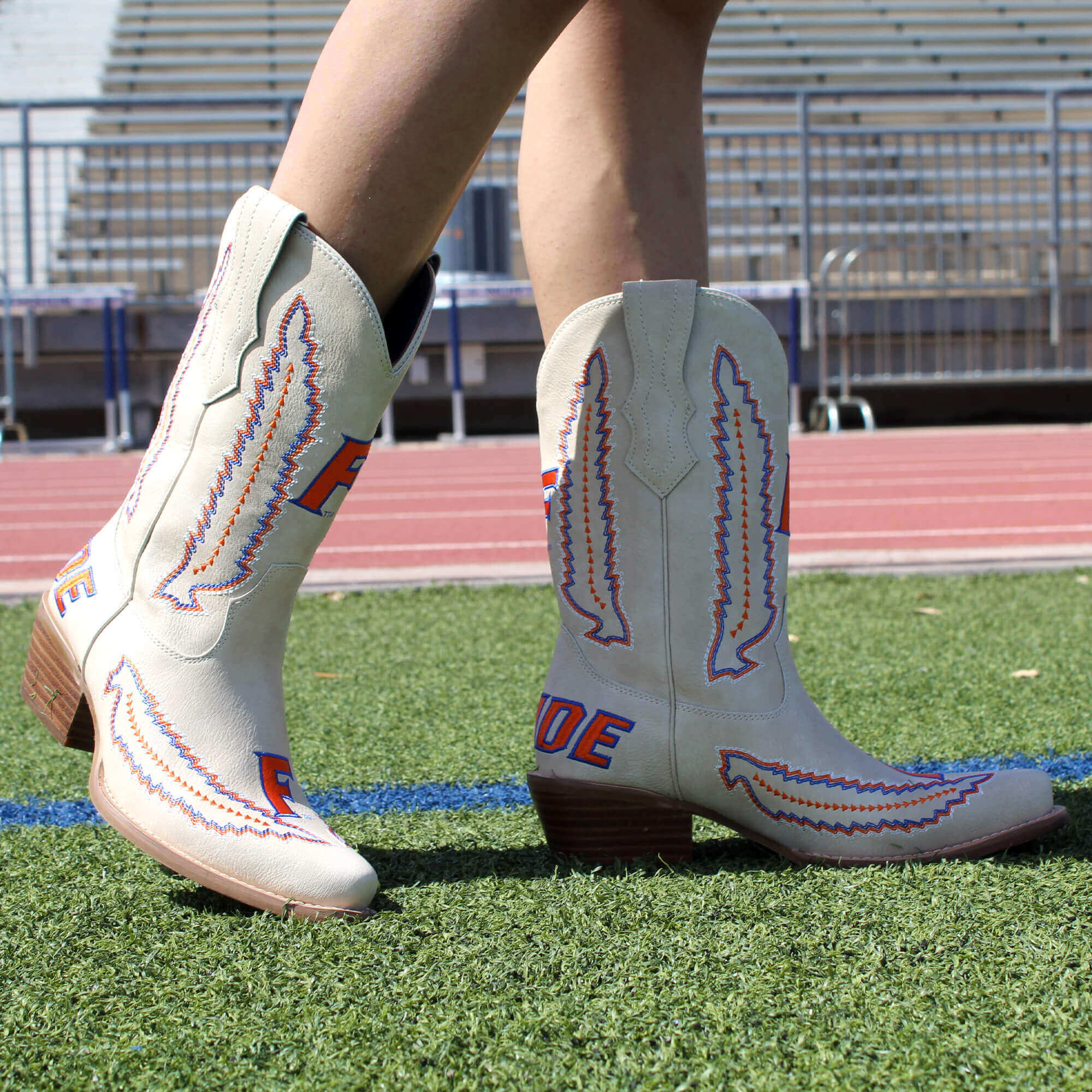 University of Florida Mimi Short Bone Boot By V By Vaccari