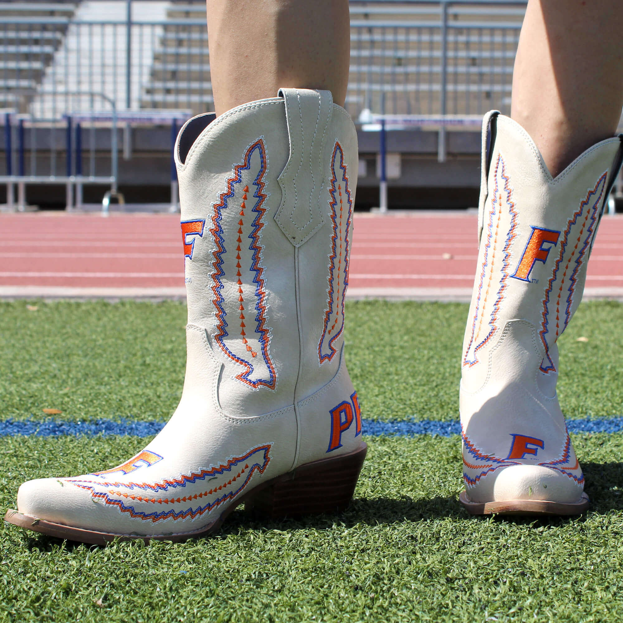 University of Florida Mimi Short Bone Boot By V By Vaccari