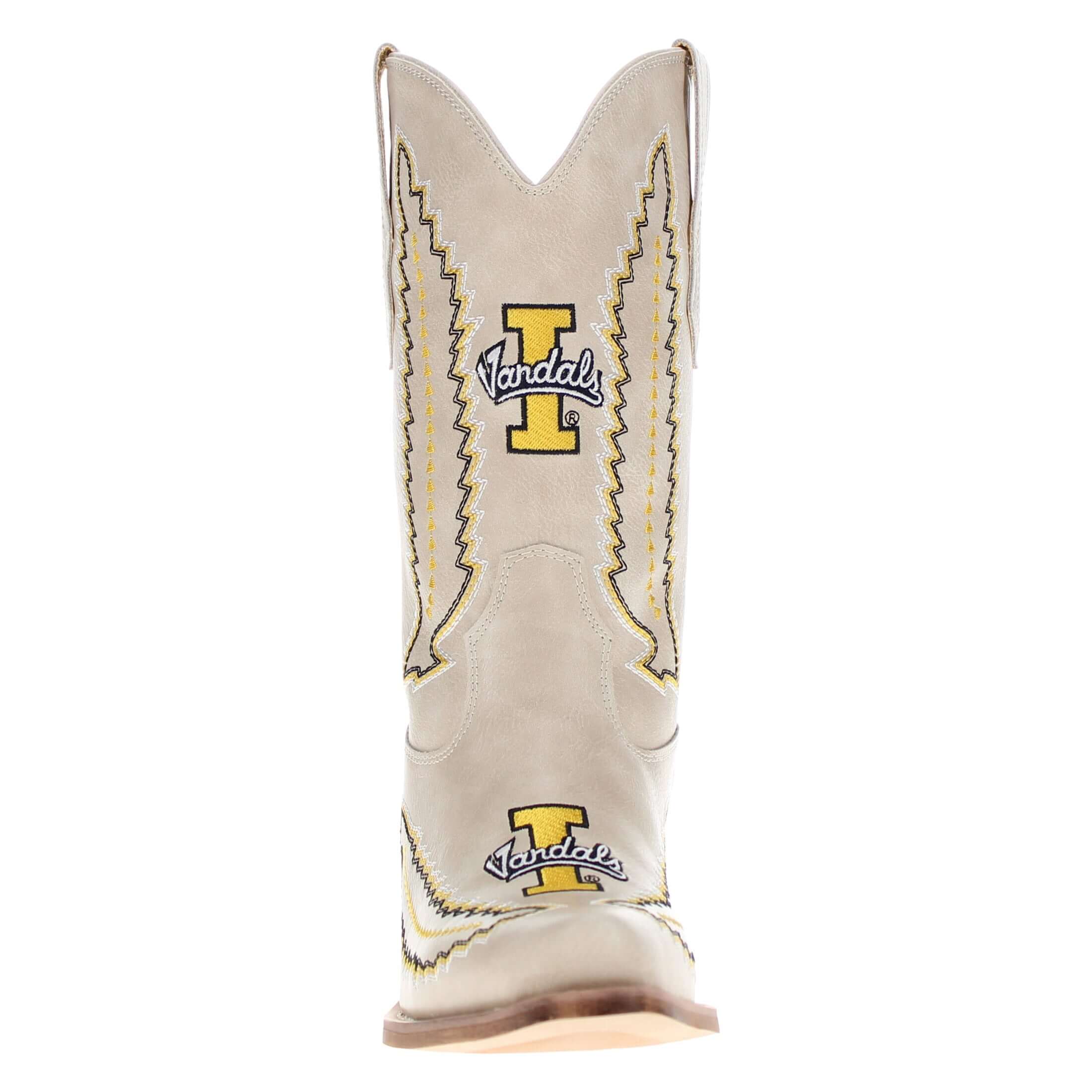 Women's University of Idaho Bone Cowgirl Boot Mimi by V by Vaccari