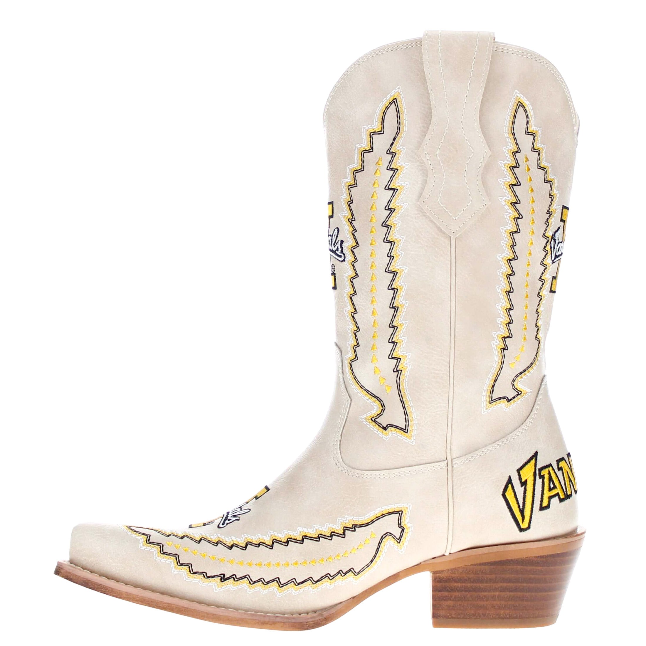 Women's University of Idaho Bone Cowgirl Boot Mimi by V by Vaccari