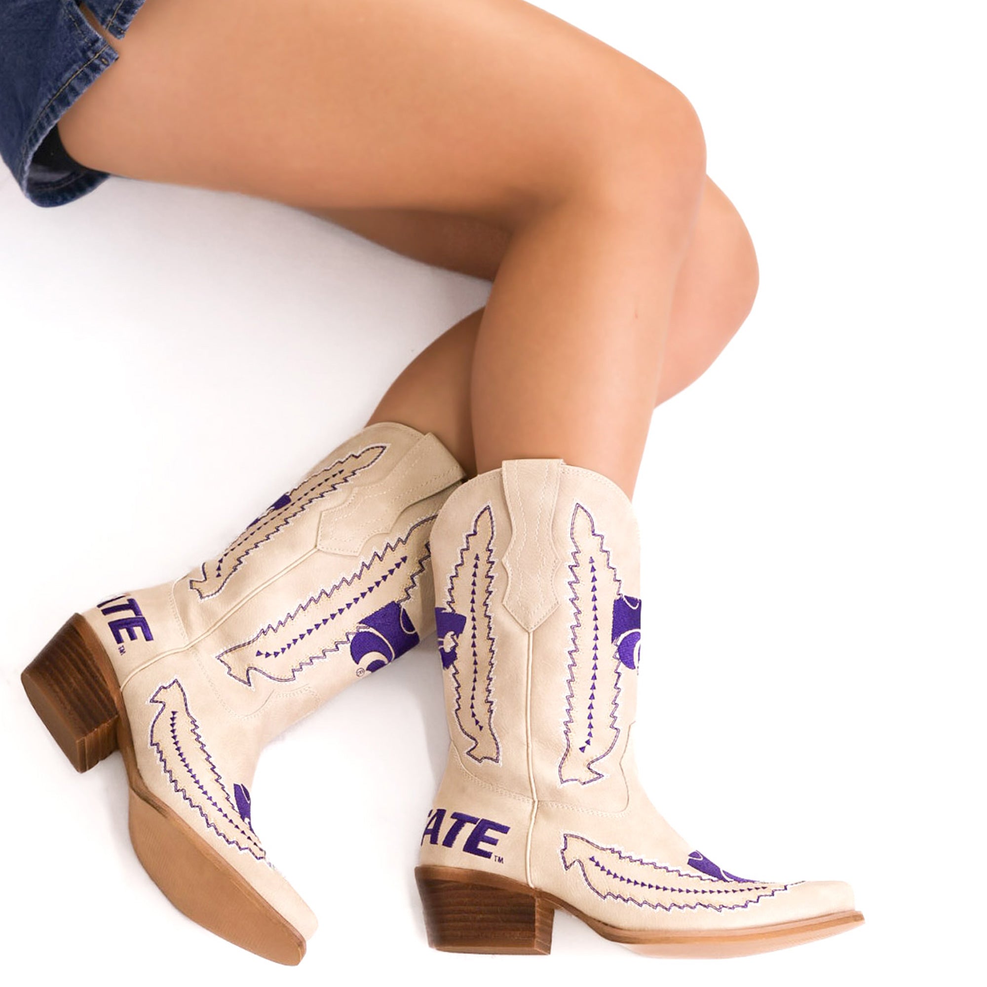 Kansas State University Mimi Short Bone Boot By V By Vaccari