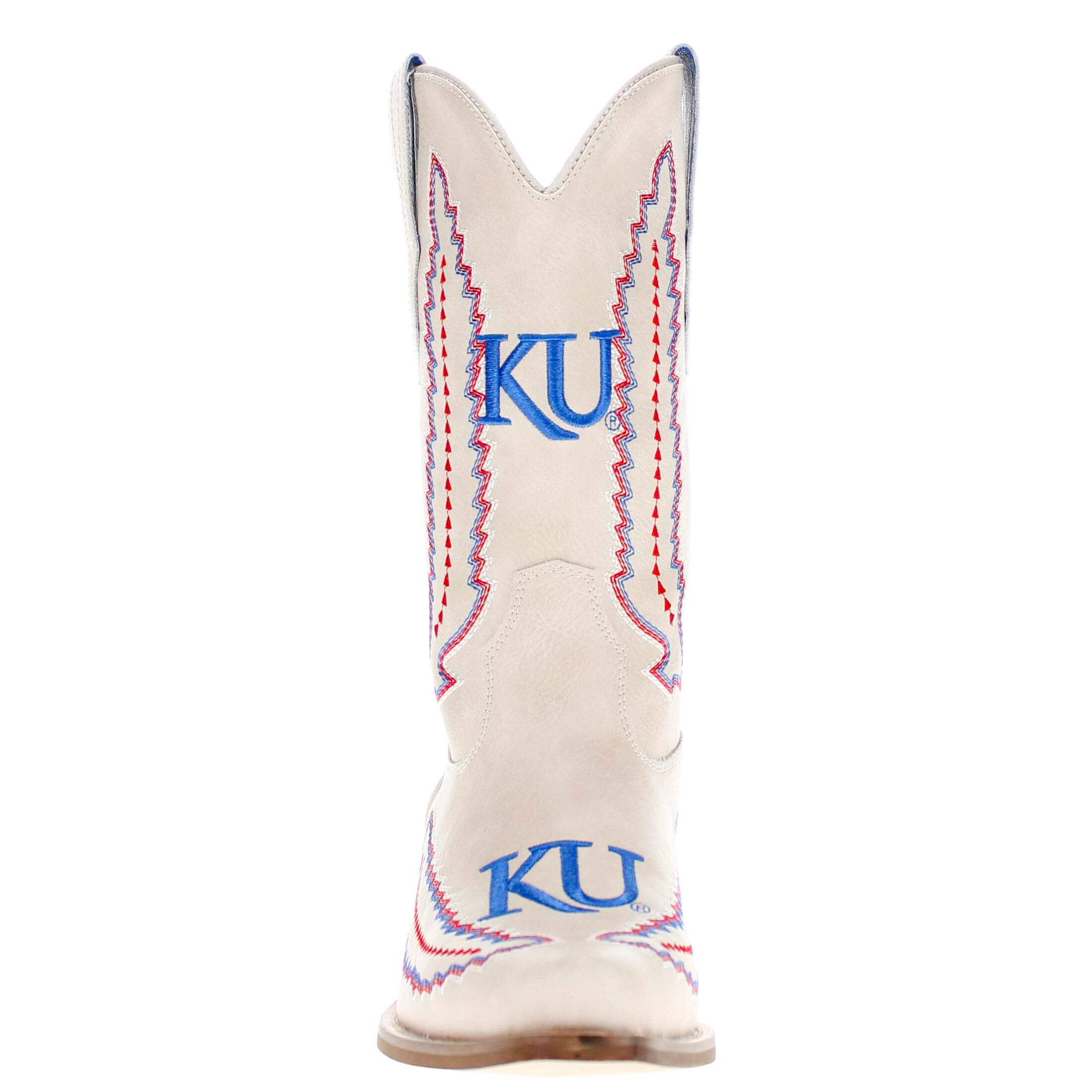 University of Kansas Mimi Short Bone Boot By V By Vaccari