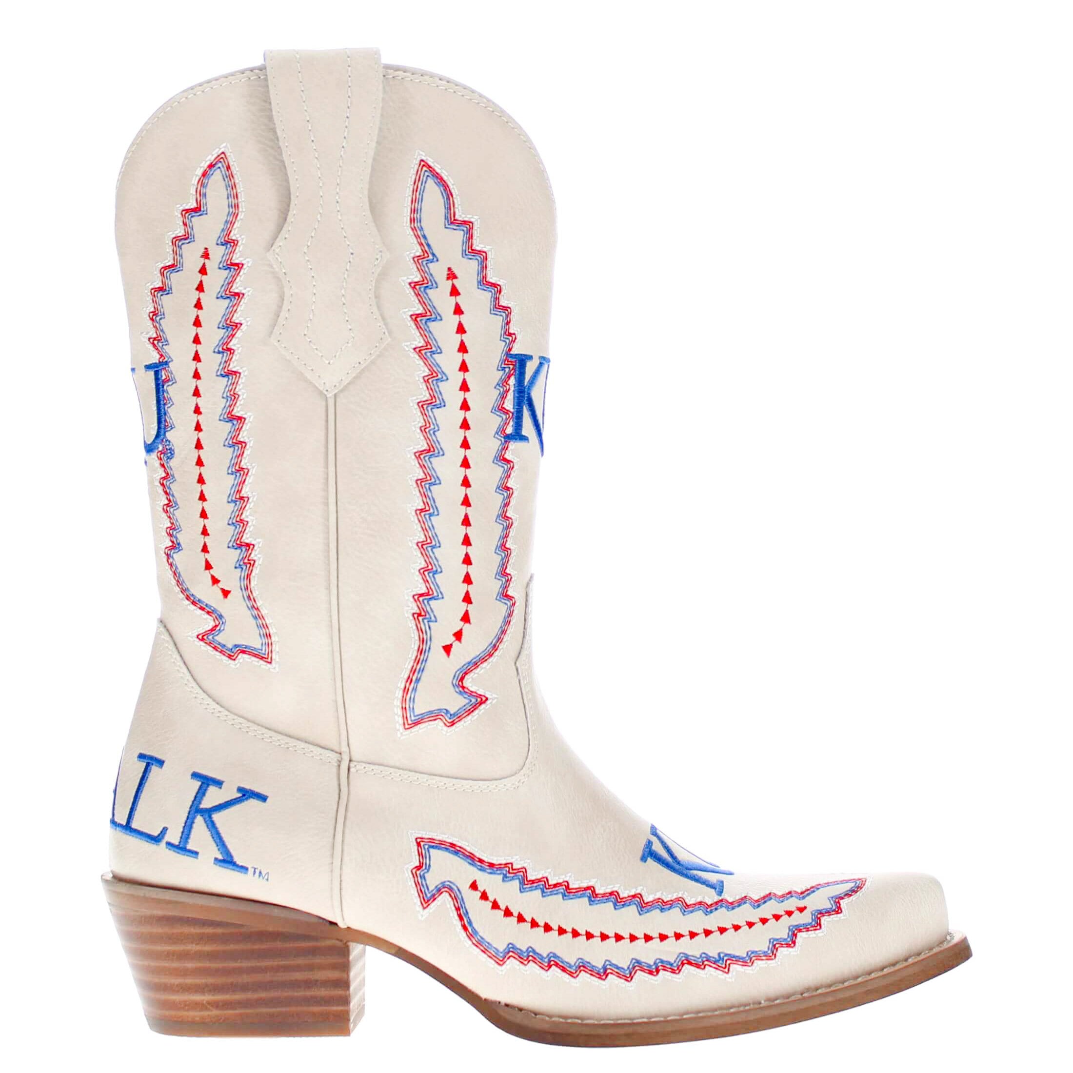 University of Kansas Mimi Short Bone Boot By V By Vaccari