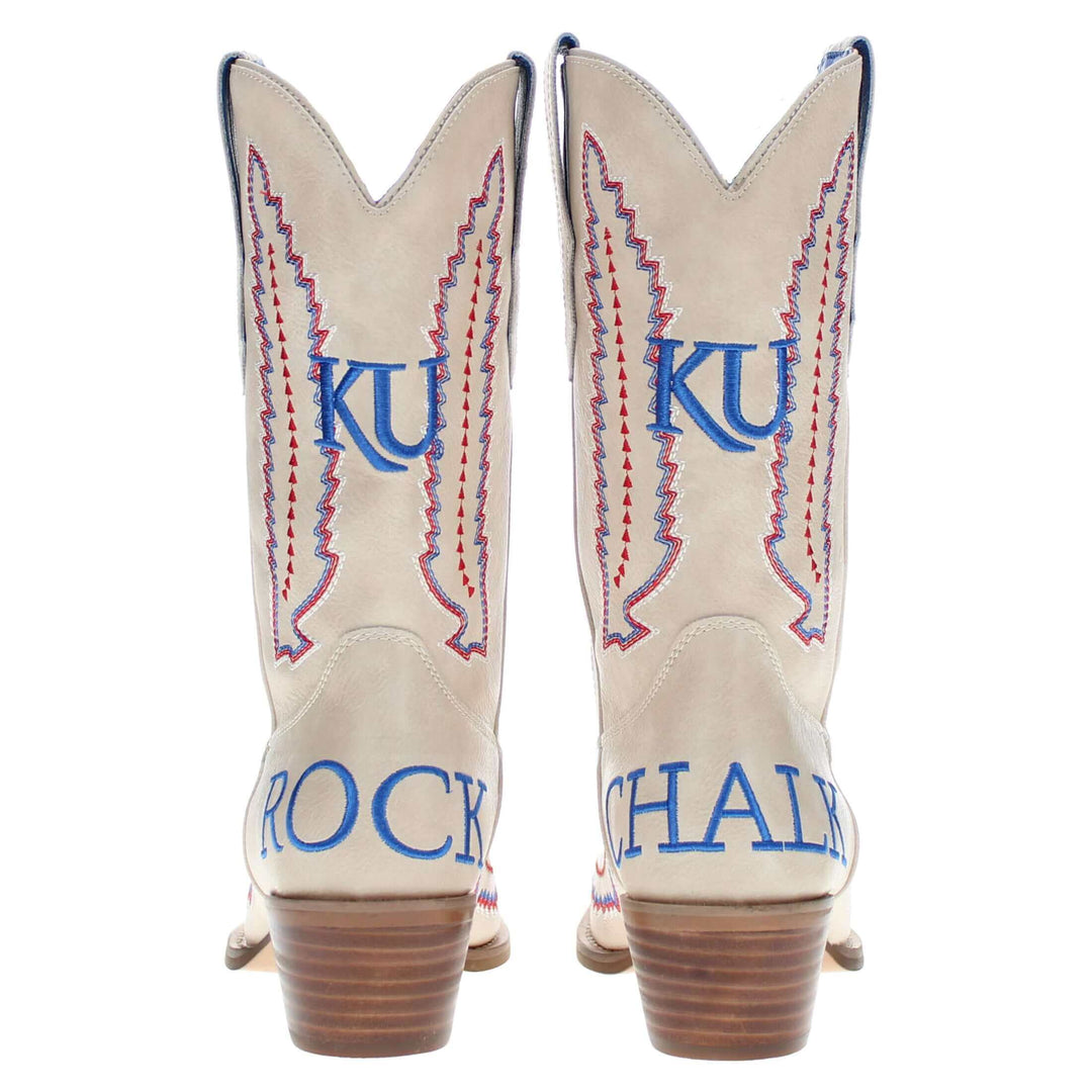 University of Kansas Mimi Short Bone Boot By V By Vaccari