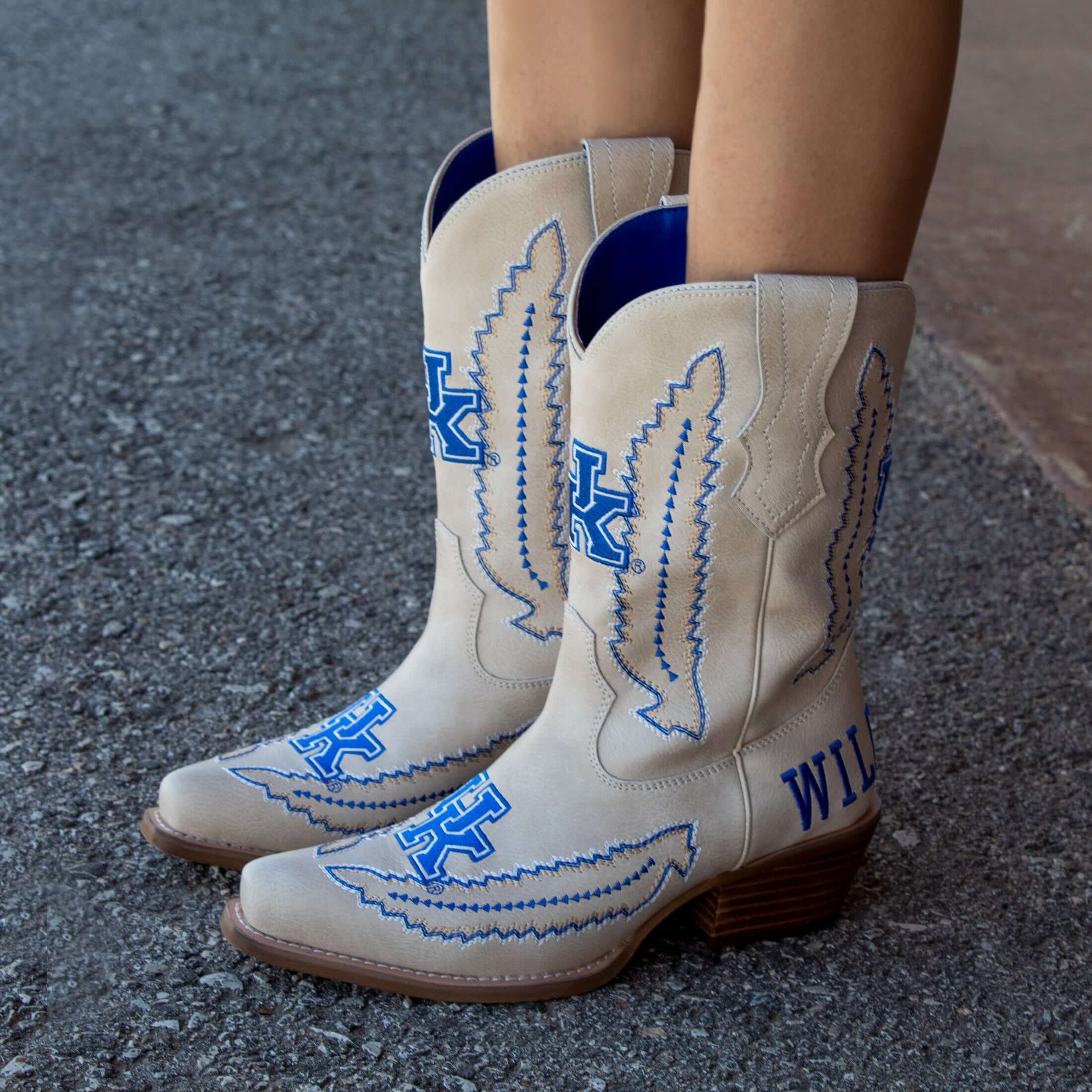 University of Kentucky Mimi Short Bone Boot By V By Vaccari