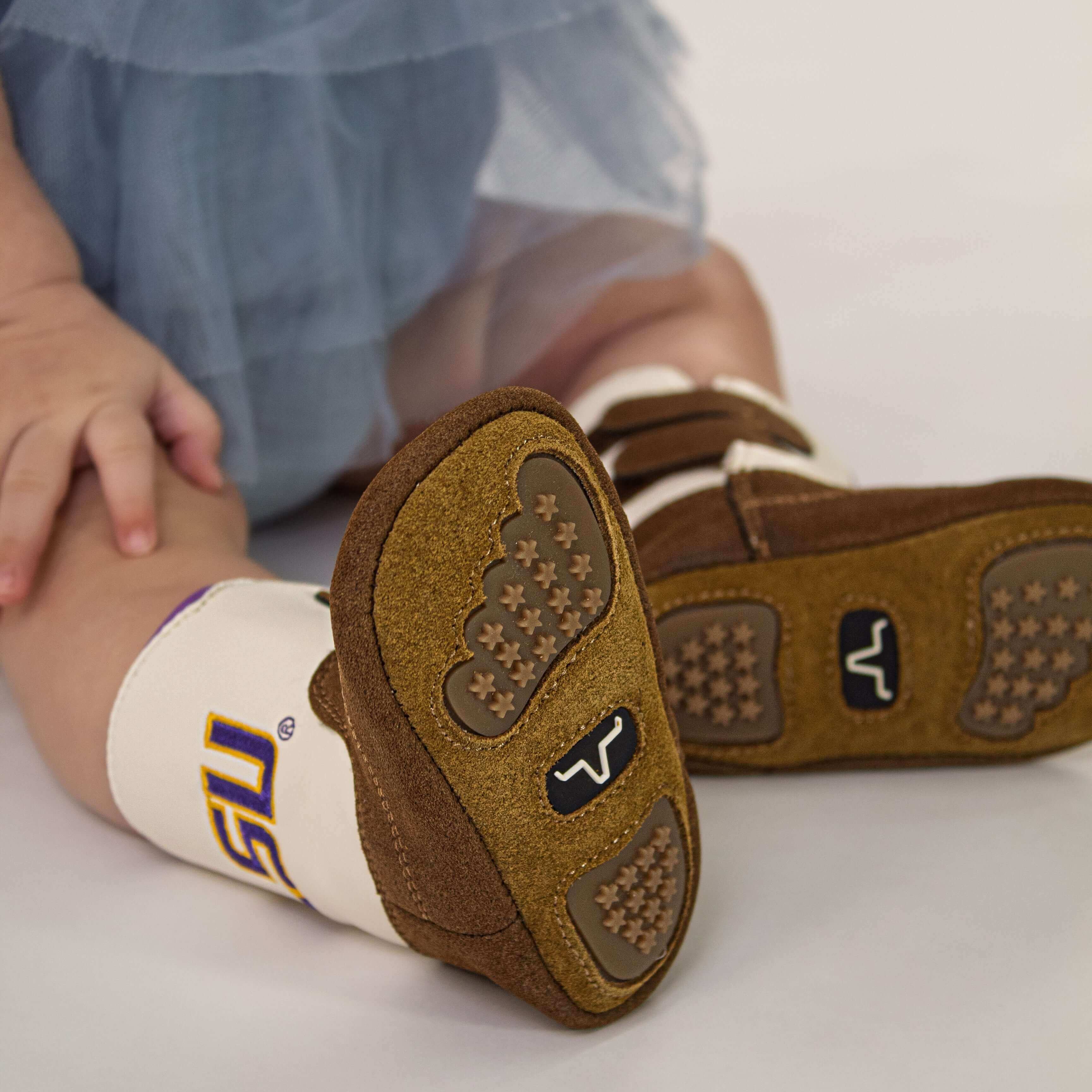 Infant Louisiana State University Boot by V by Vaccari