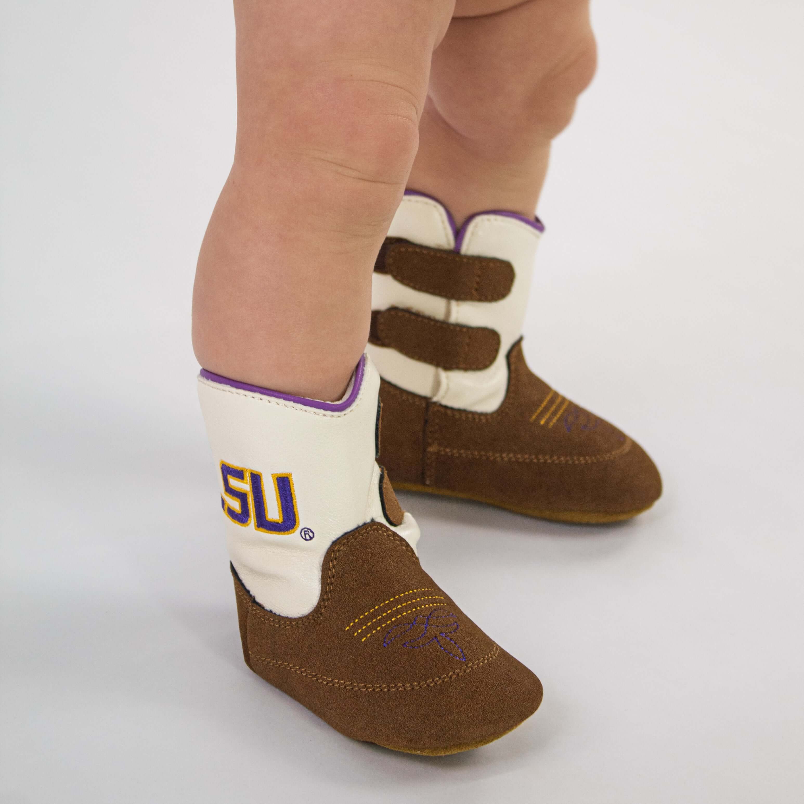 Infant Louisiana State University Boot by V by Vaccari