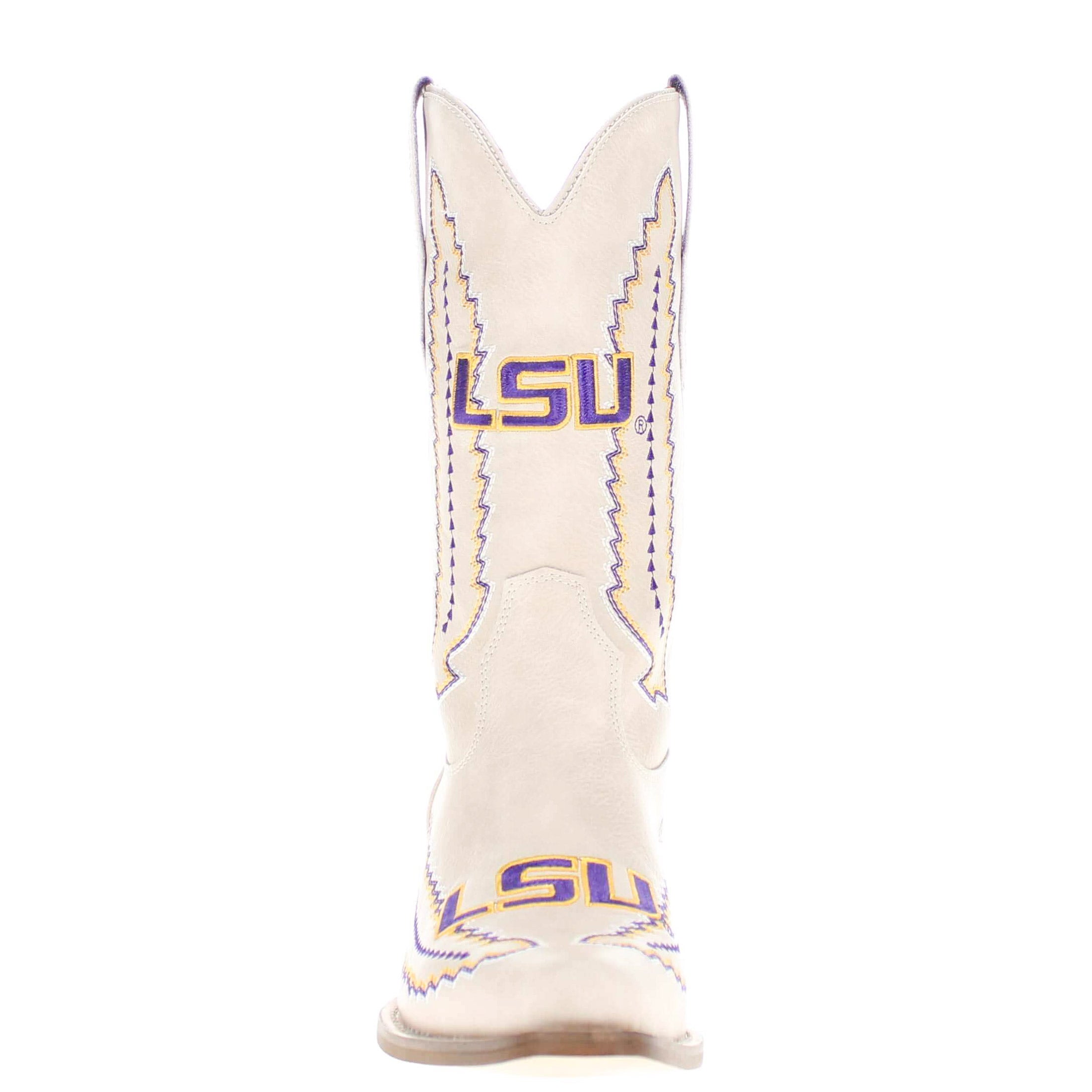 Louisiana State University Mimi Short Bone Boot By V By Vaccari
