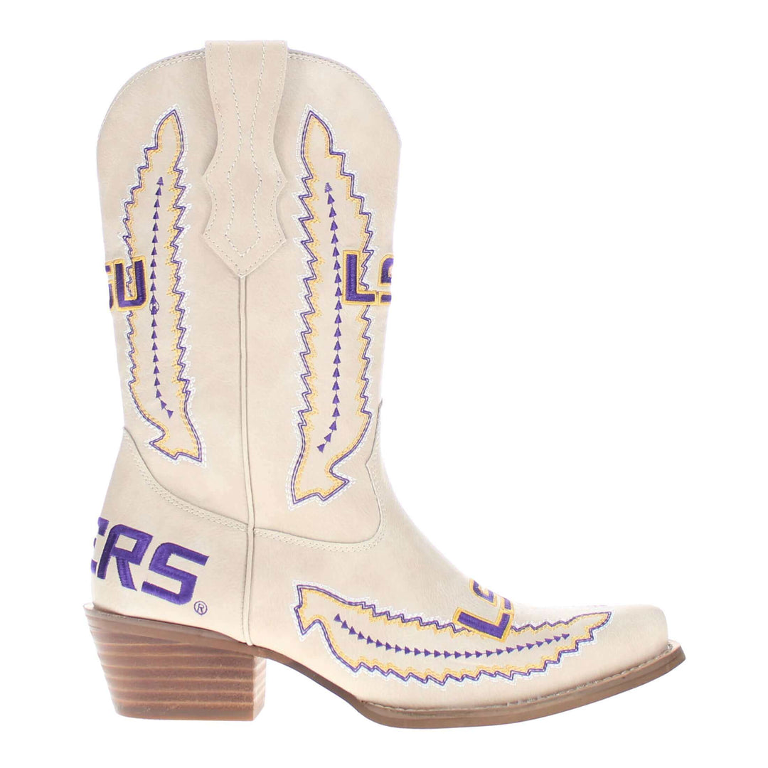 Louisiana State University Mimi Short Bone Boot By V By Vaccari