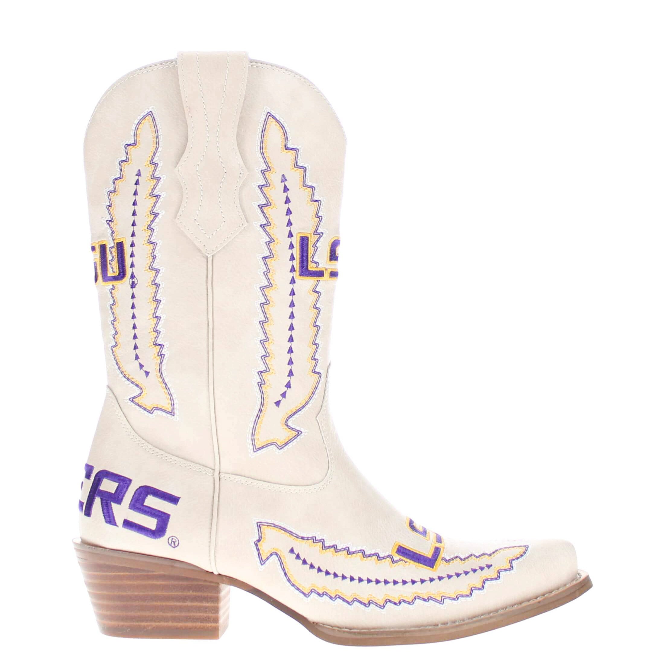 Louisiana State University Mimi Short Bone Boot By V By Vaccari