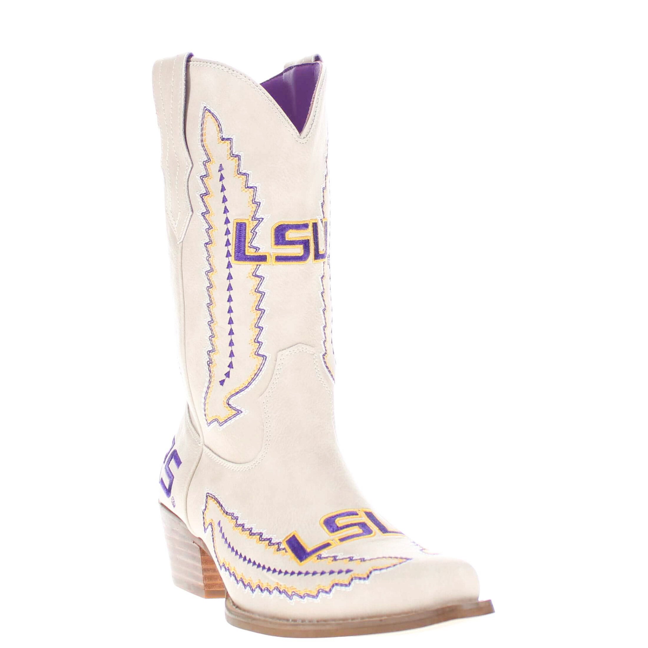 Louisiana State University Mimi Short Bone Boot By V By Vaccari
