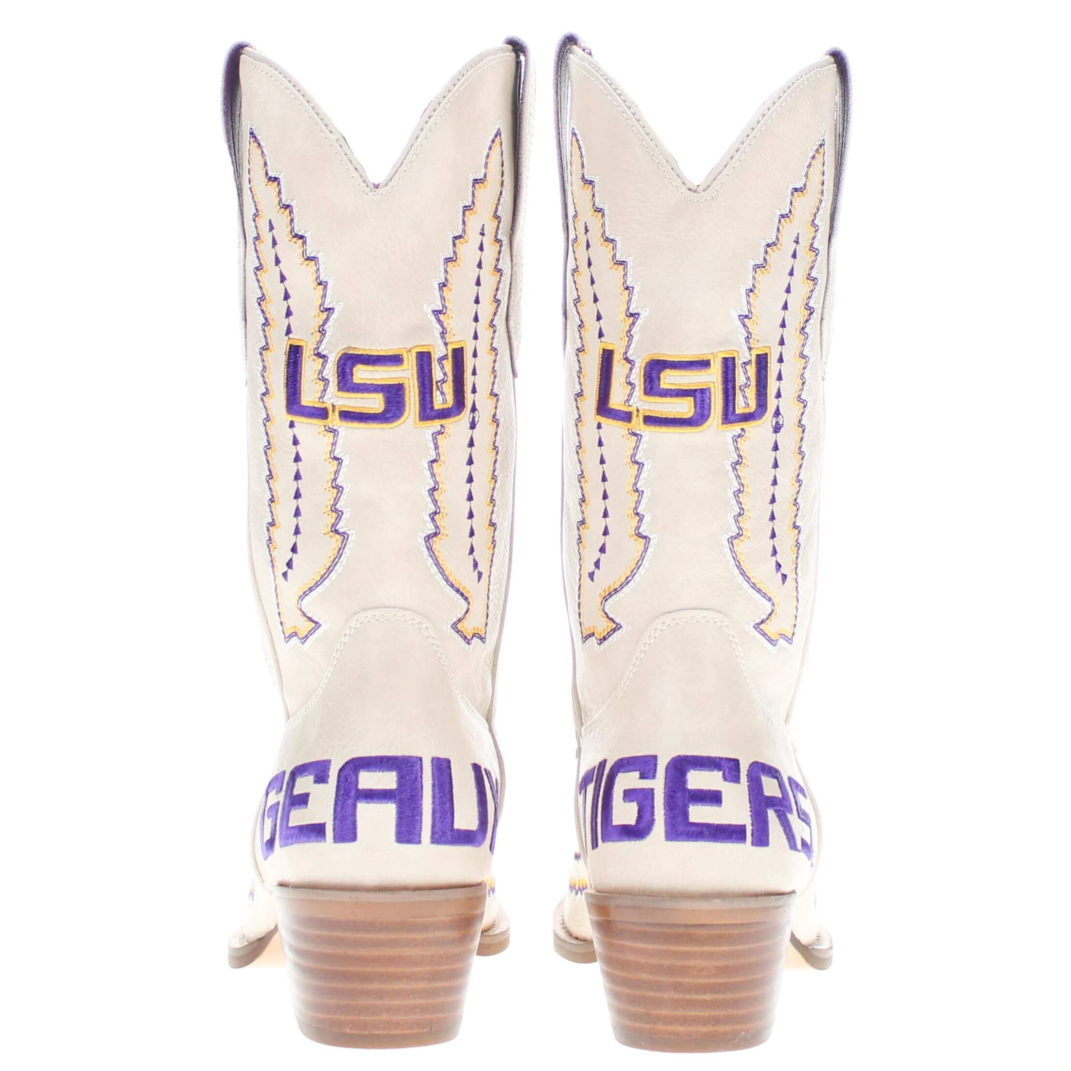 Louisiana State University Mimi Short Bone Boot By V By Vaccari
