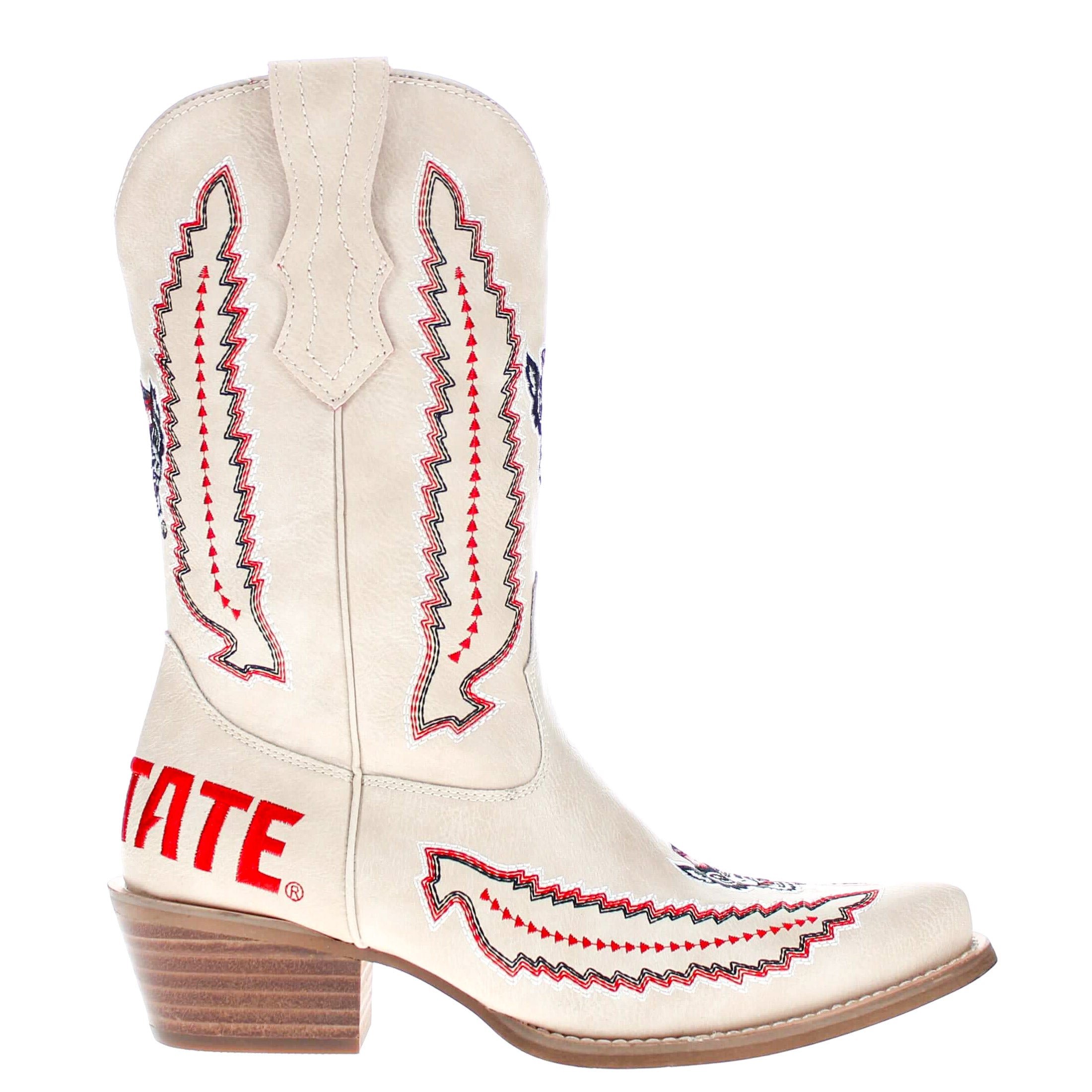 North Carolina State University Mimi Short Bone Boot By V By Vaccari