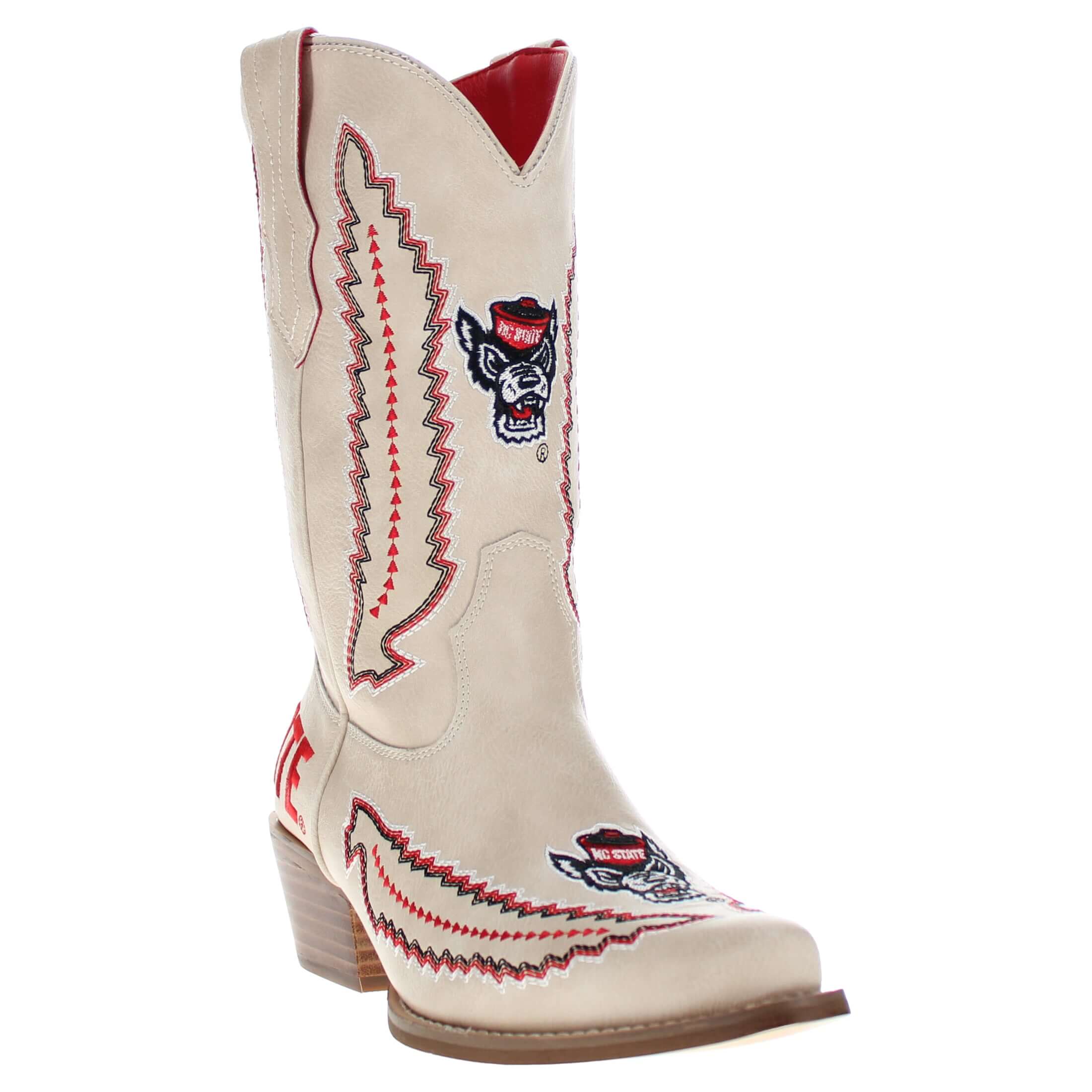 North Carolina State University Mimi Short Bone Boot By V By Vaccari