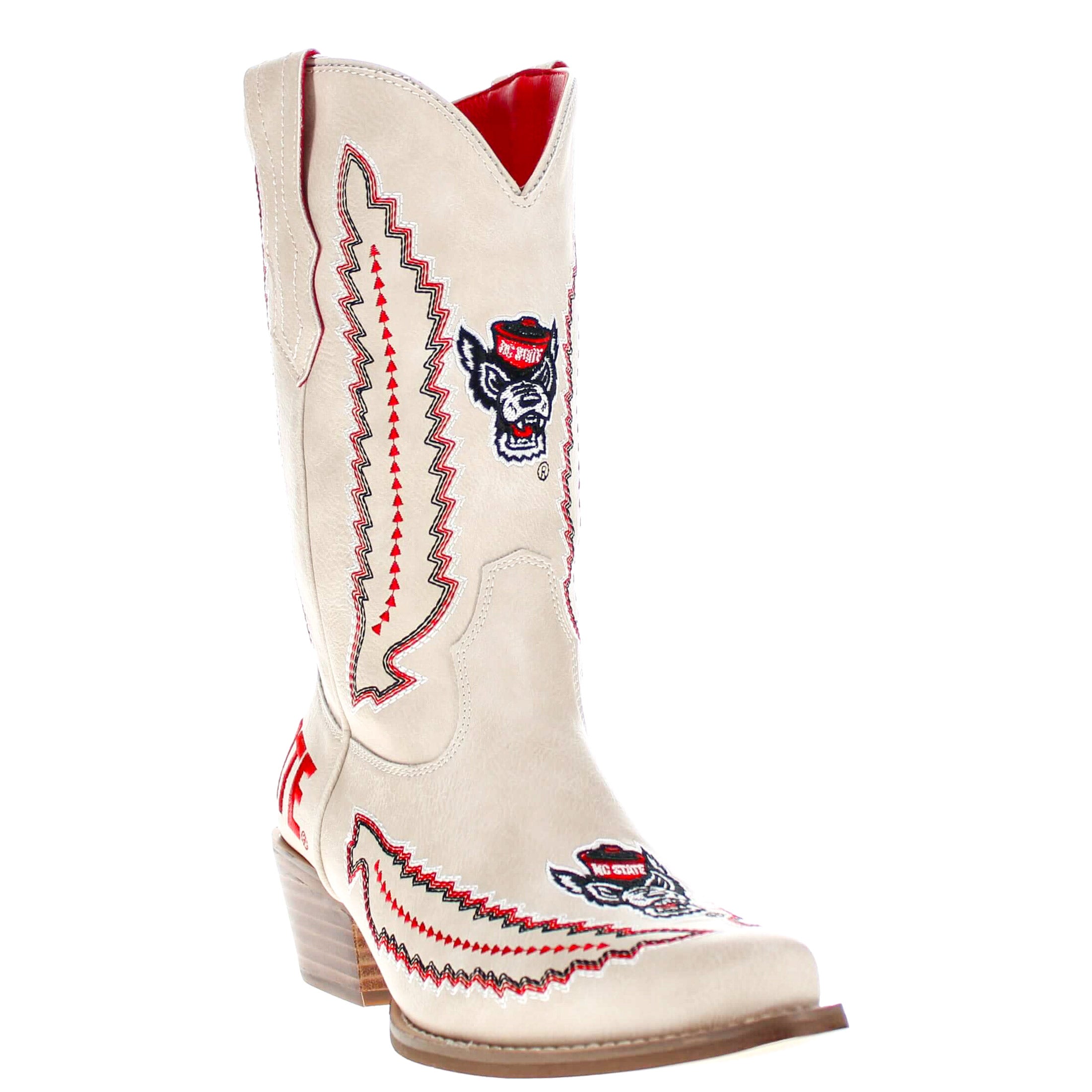 North Carolina State University Mimi Short Bone Boot By V By Vaccari