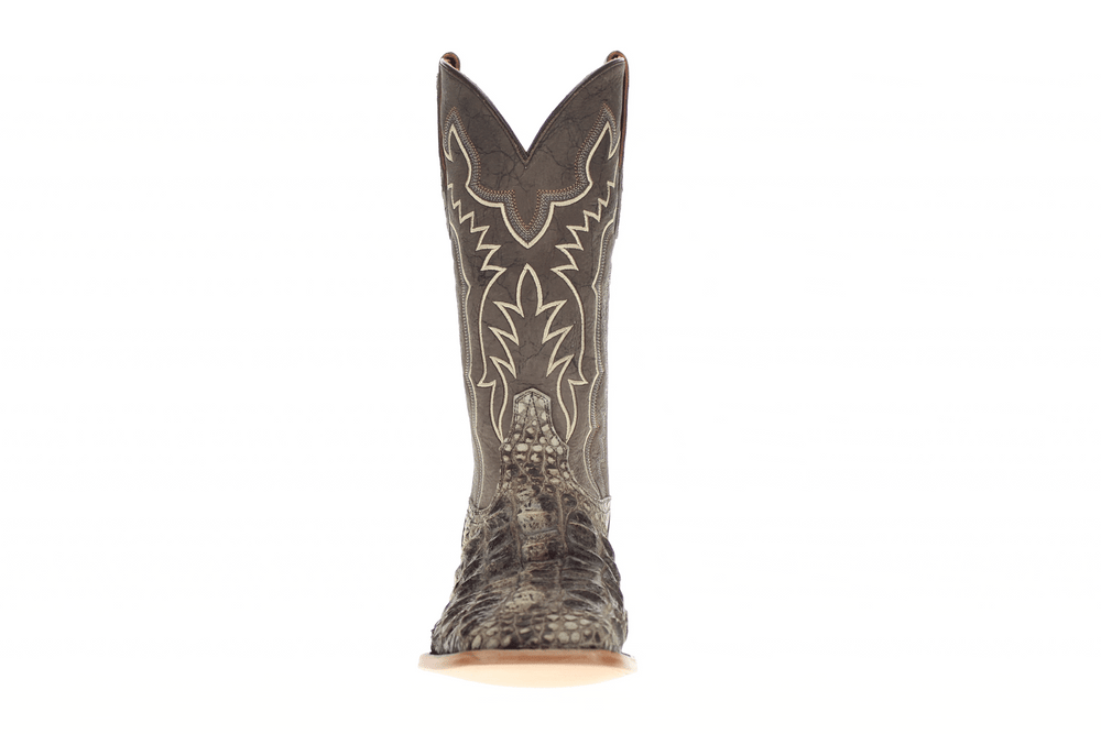 Men's Natural Alligator Hornback Cowboy Boots Zaire by Vaccari Core