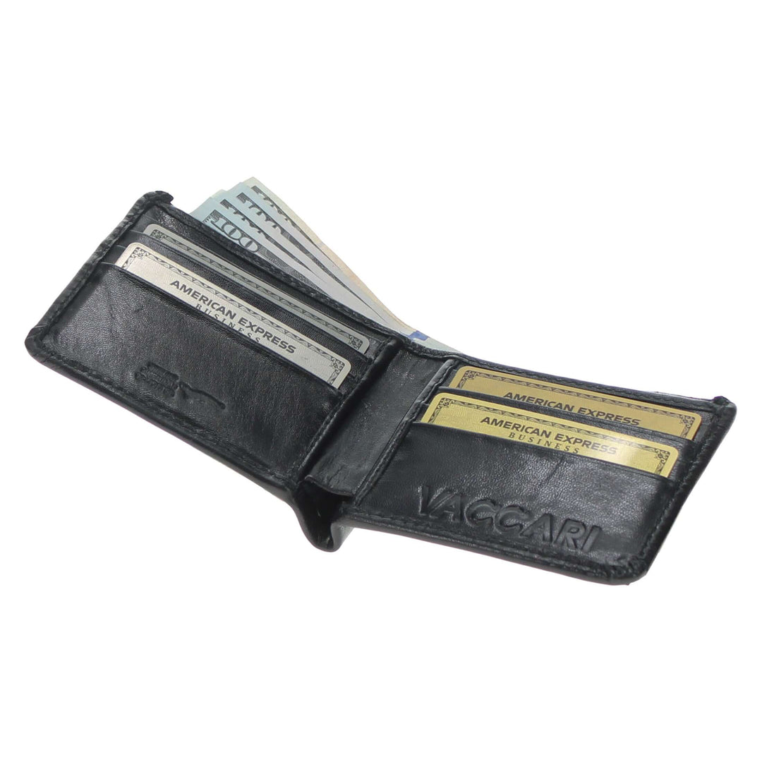 Natural American Alligator Billfold Wallet by Vaccari