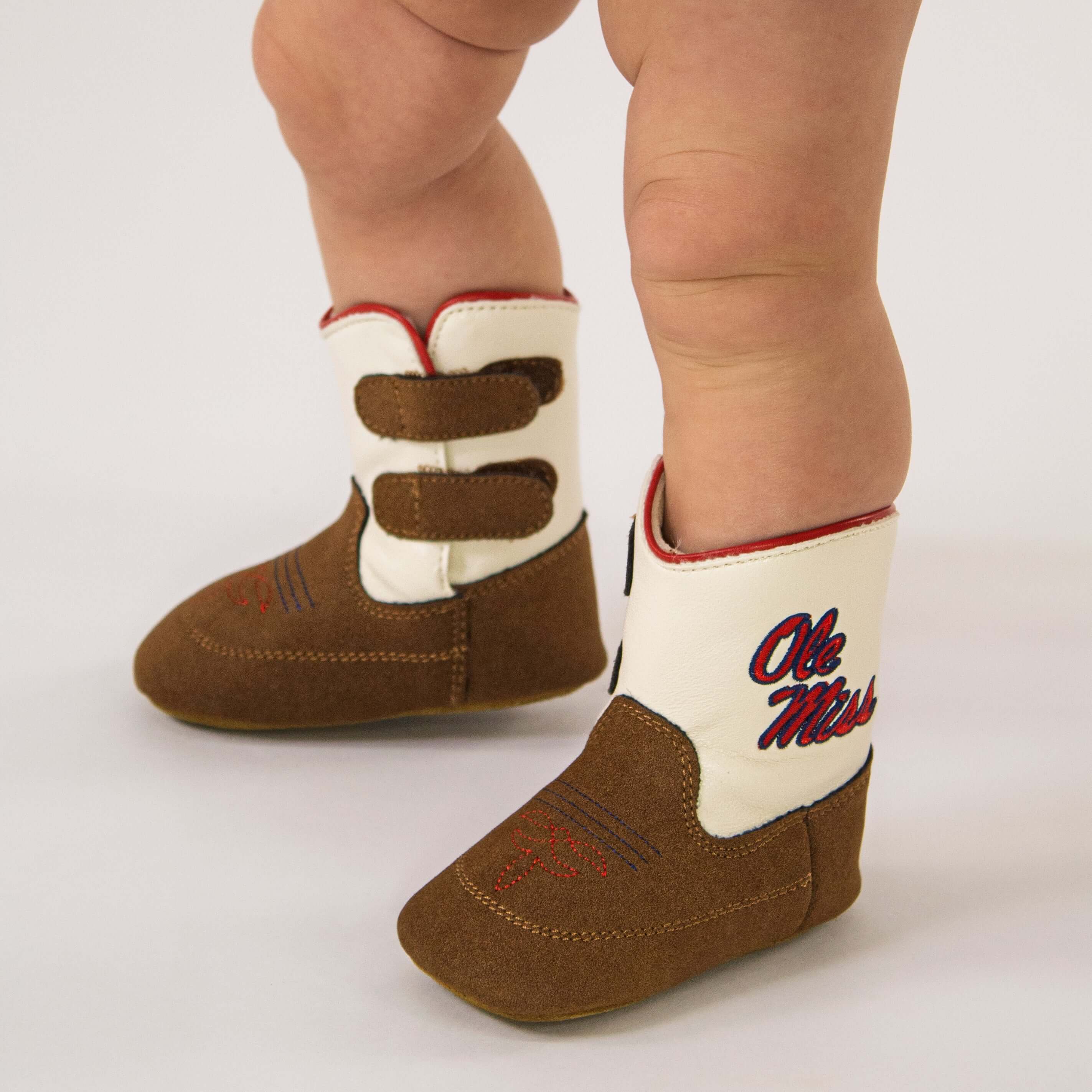 Infant University of Mississippi Boot by V by Vaccari