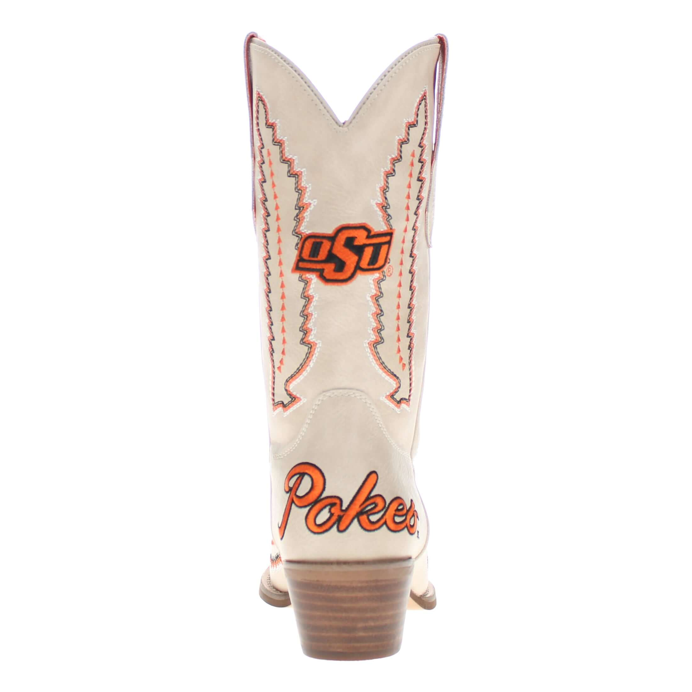 Oklahoma State University Mimi Short Bone Boot By V By Vaccari