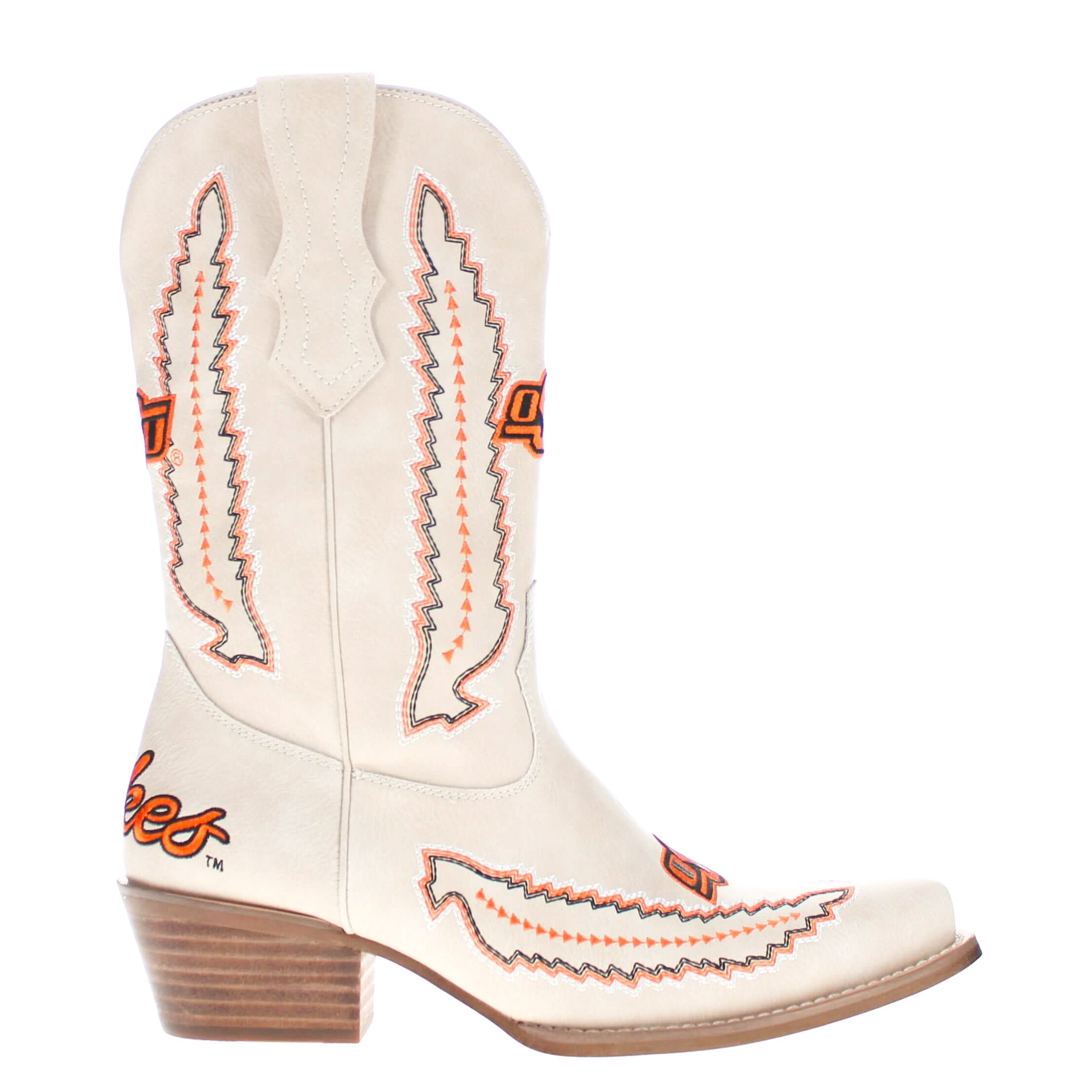 Oklahoma State University Mimi Short Bone Boot By V By Vaccari