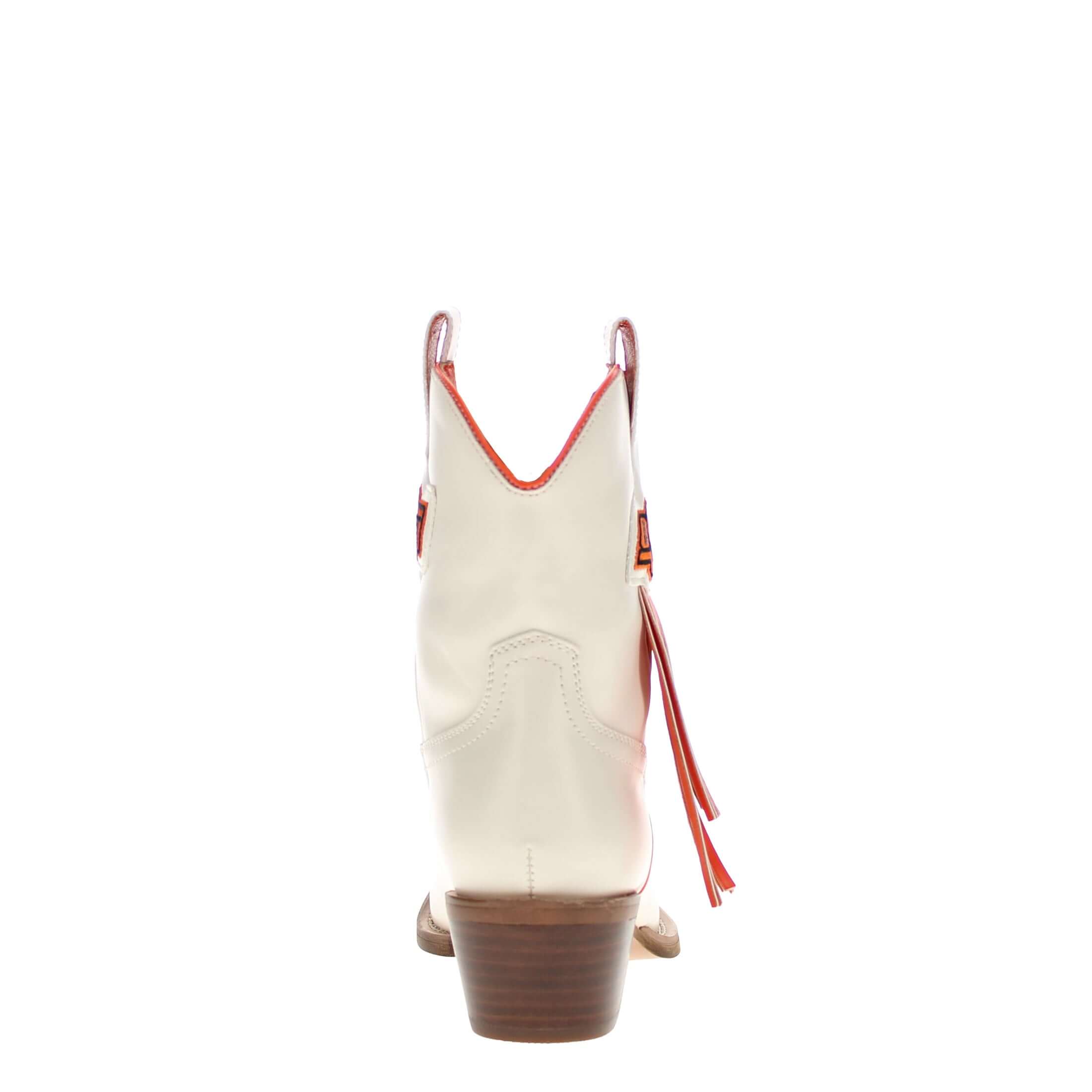 Women's OSU Bone Fringe Bootie Lucy By V By Vaccari