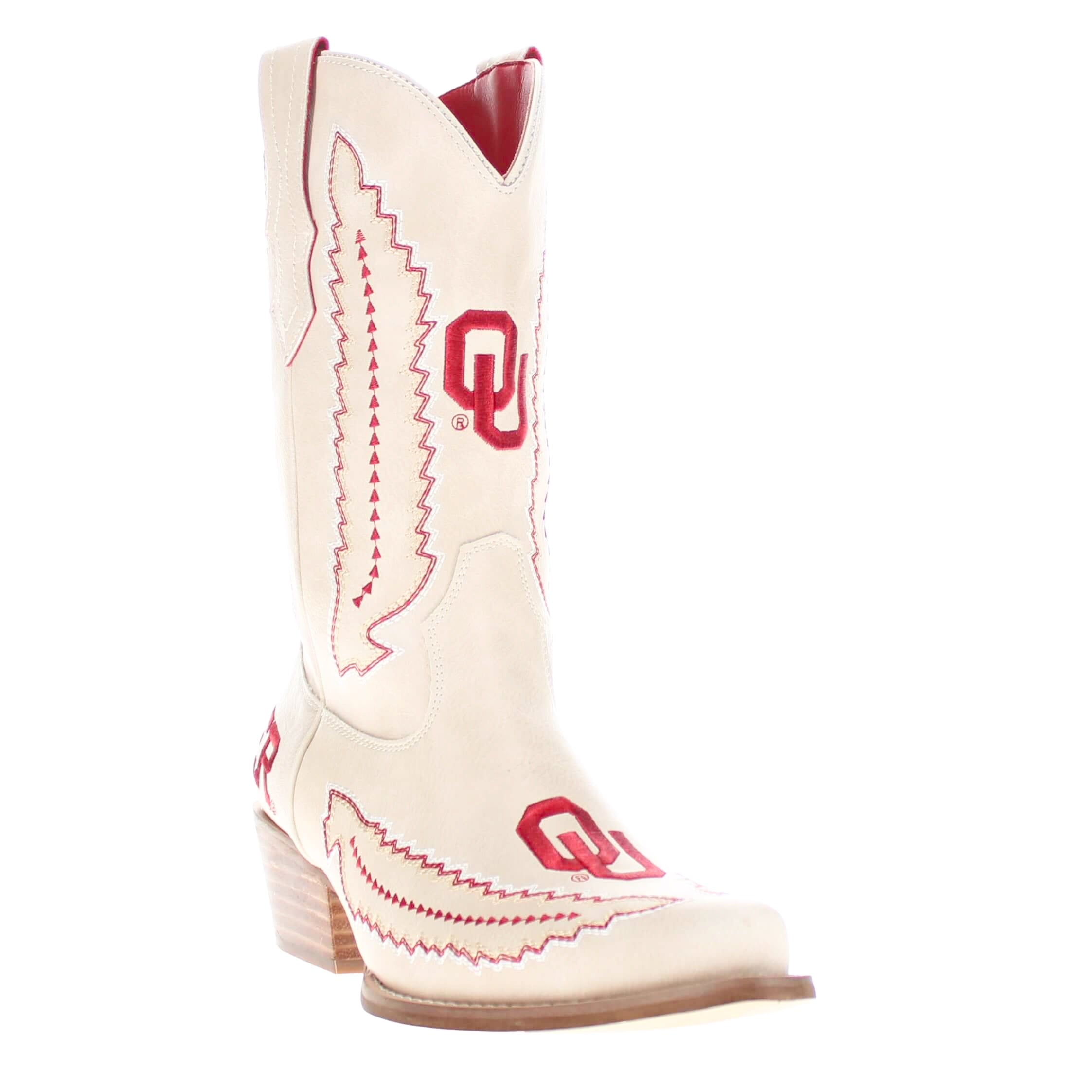 University of Oklahoma Mimi Short Bone Boot By V By Vaccari