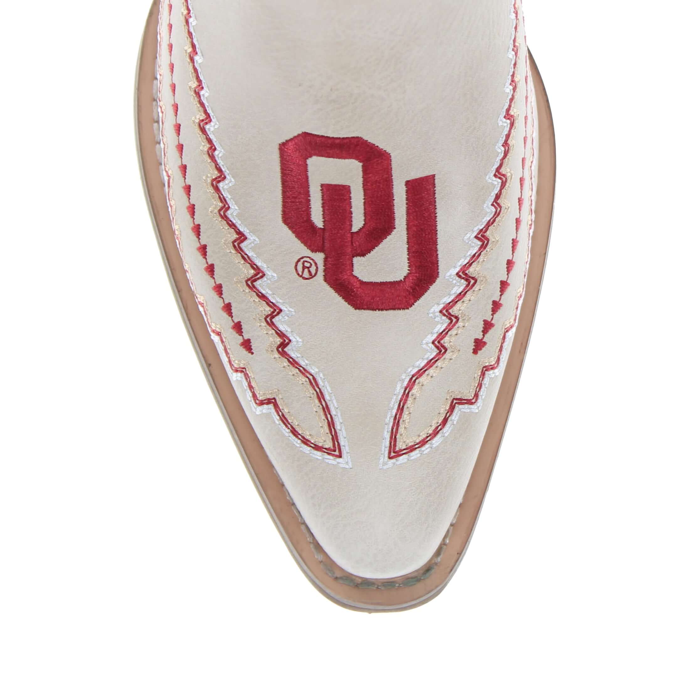 University of Oklahoma Mimi Short Bone Boot By V By Vaccari