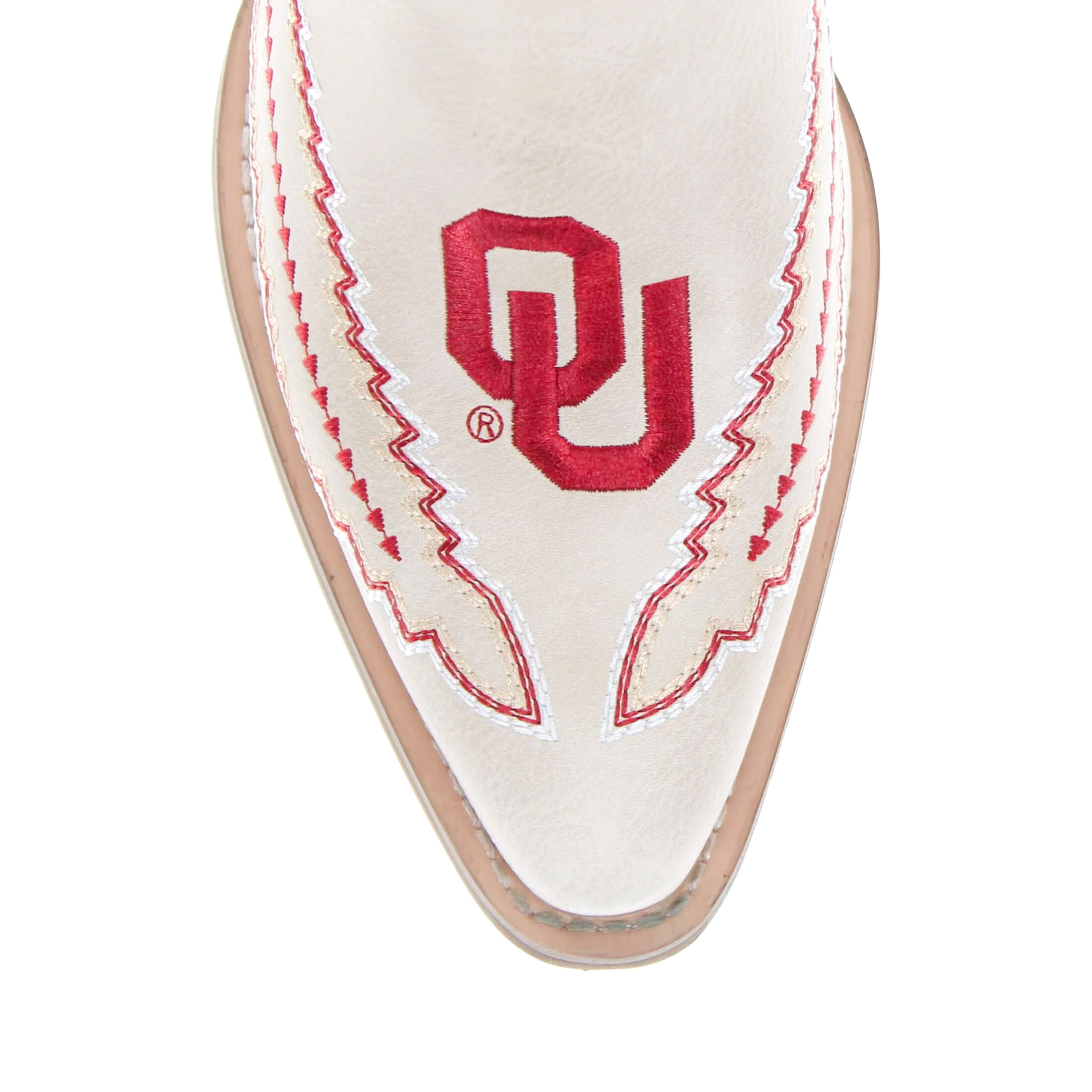 University of Oklahoma Mimi Short Bone Boot By V By Vaccari