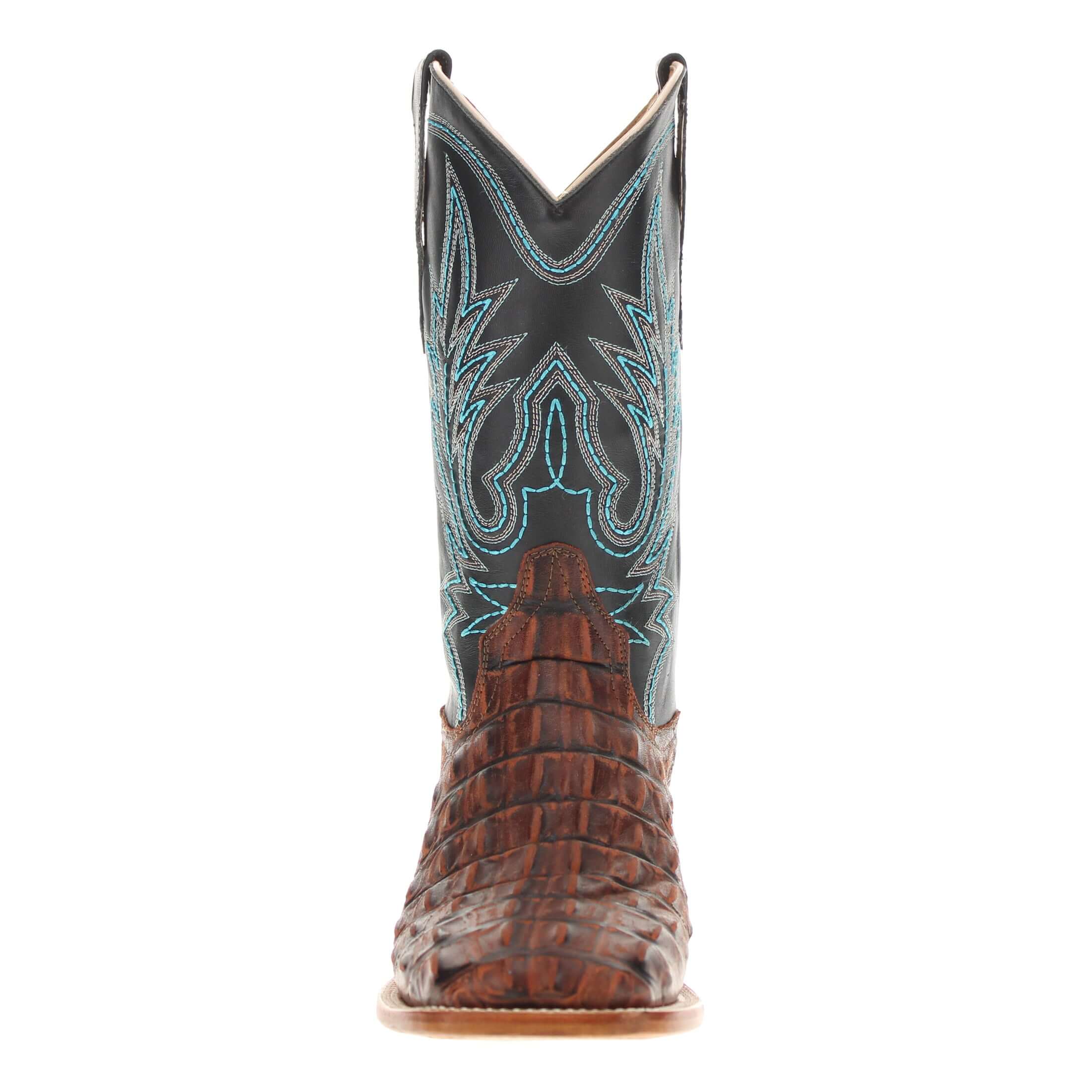 Men's Sherdon Alligator Hornback Print Cowboy Boots Wade by Vaccari Core