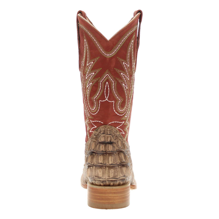 Men's Orix Alligator Hornback Print Cowboy Boots Wade by Vaccari Core