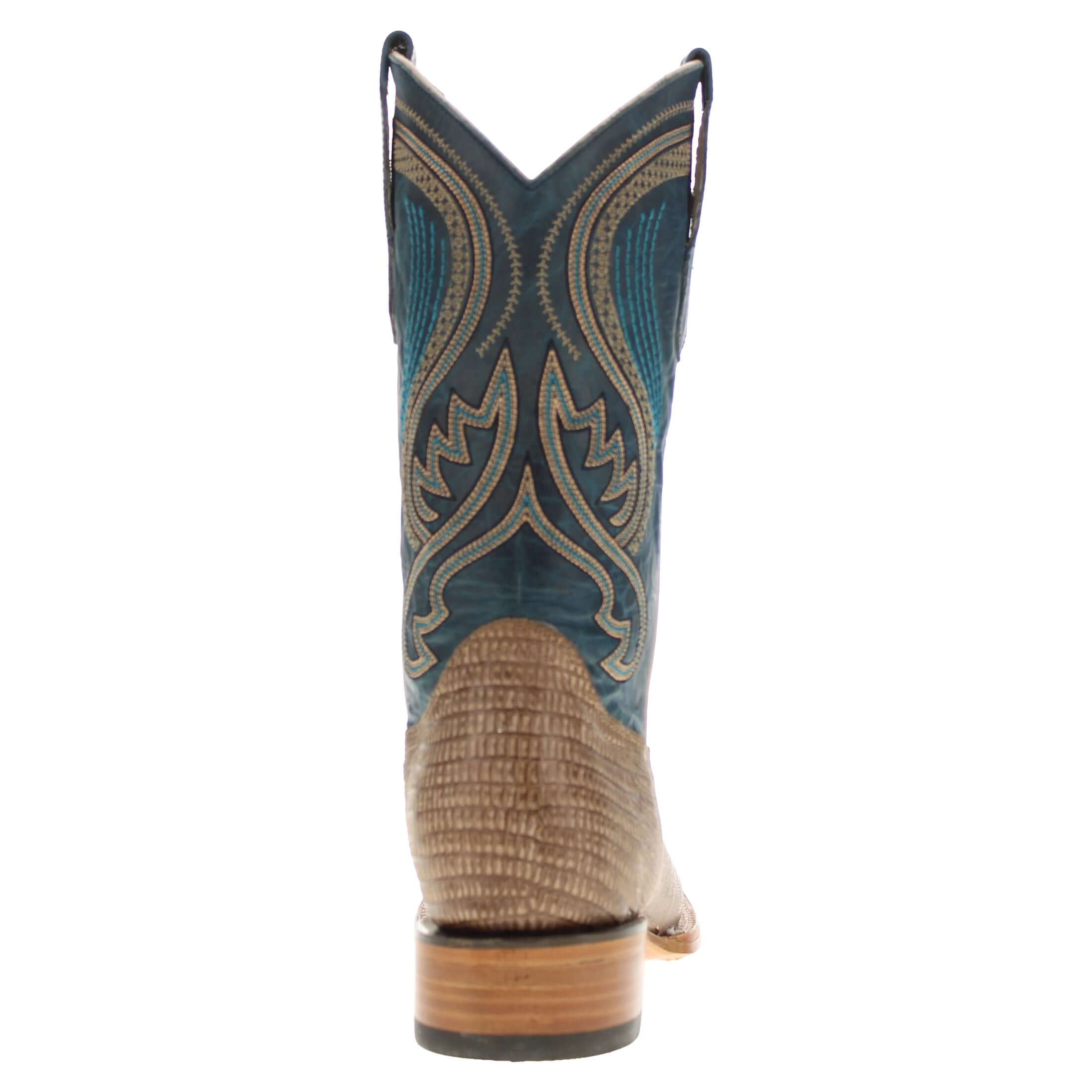 Men's Orix Lizard Print Cowboy Boots Nash by Vaccari Core